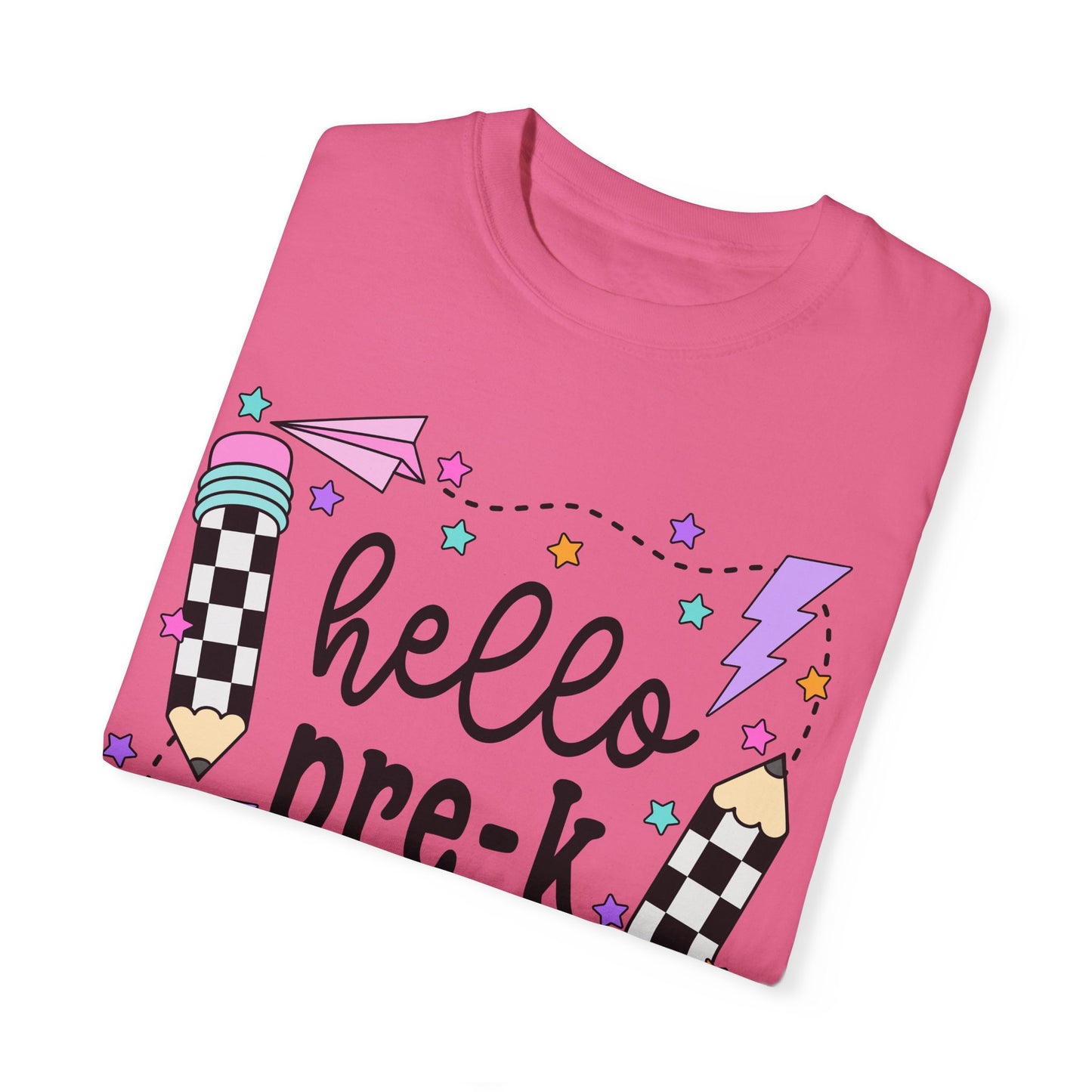 Hello Pre-K Teacher Tee