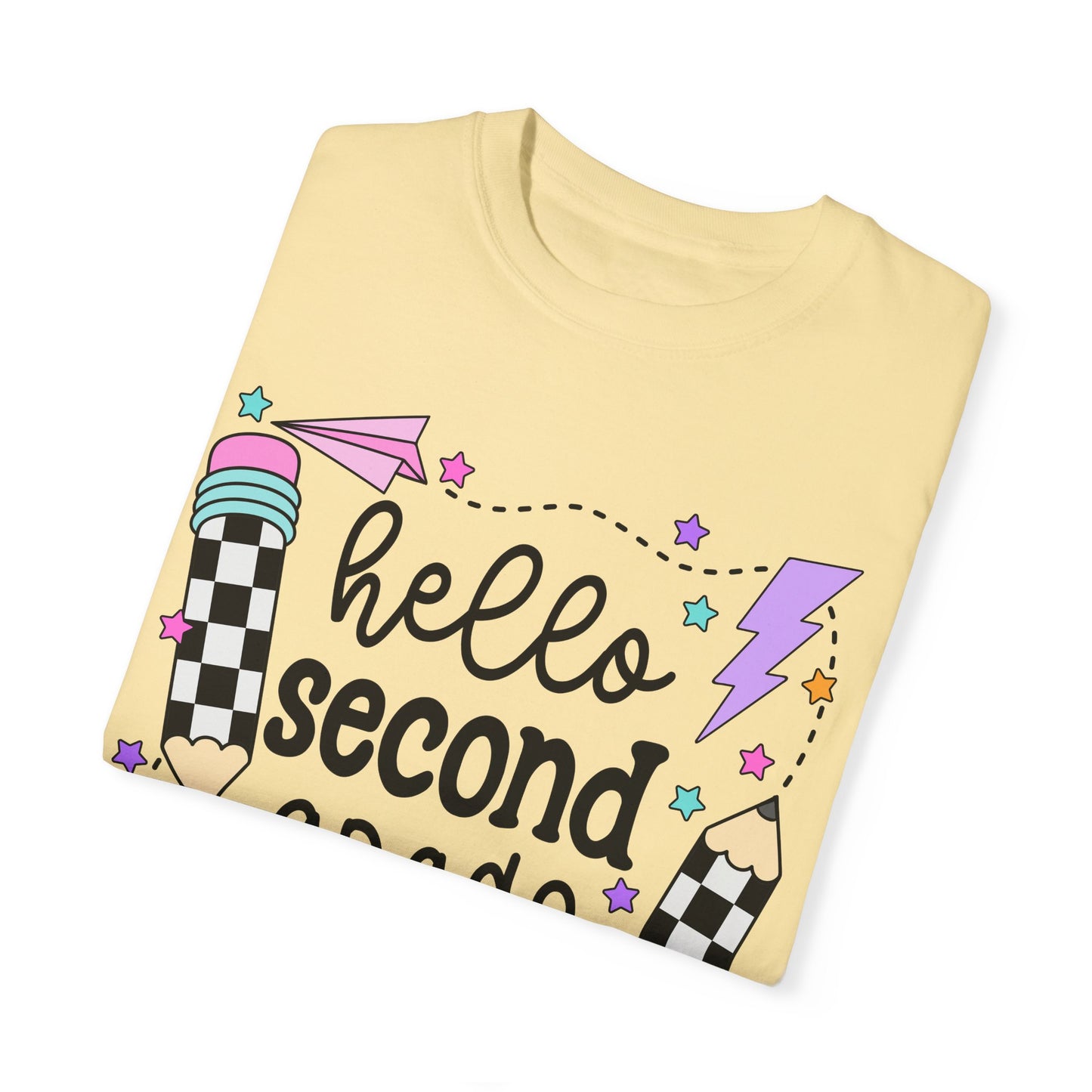 Hello 2nd Grade Teacher Tee