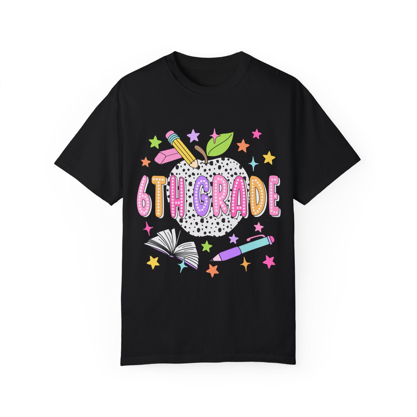 6th Grade Dalmatian Dot Teacher Tee