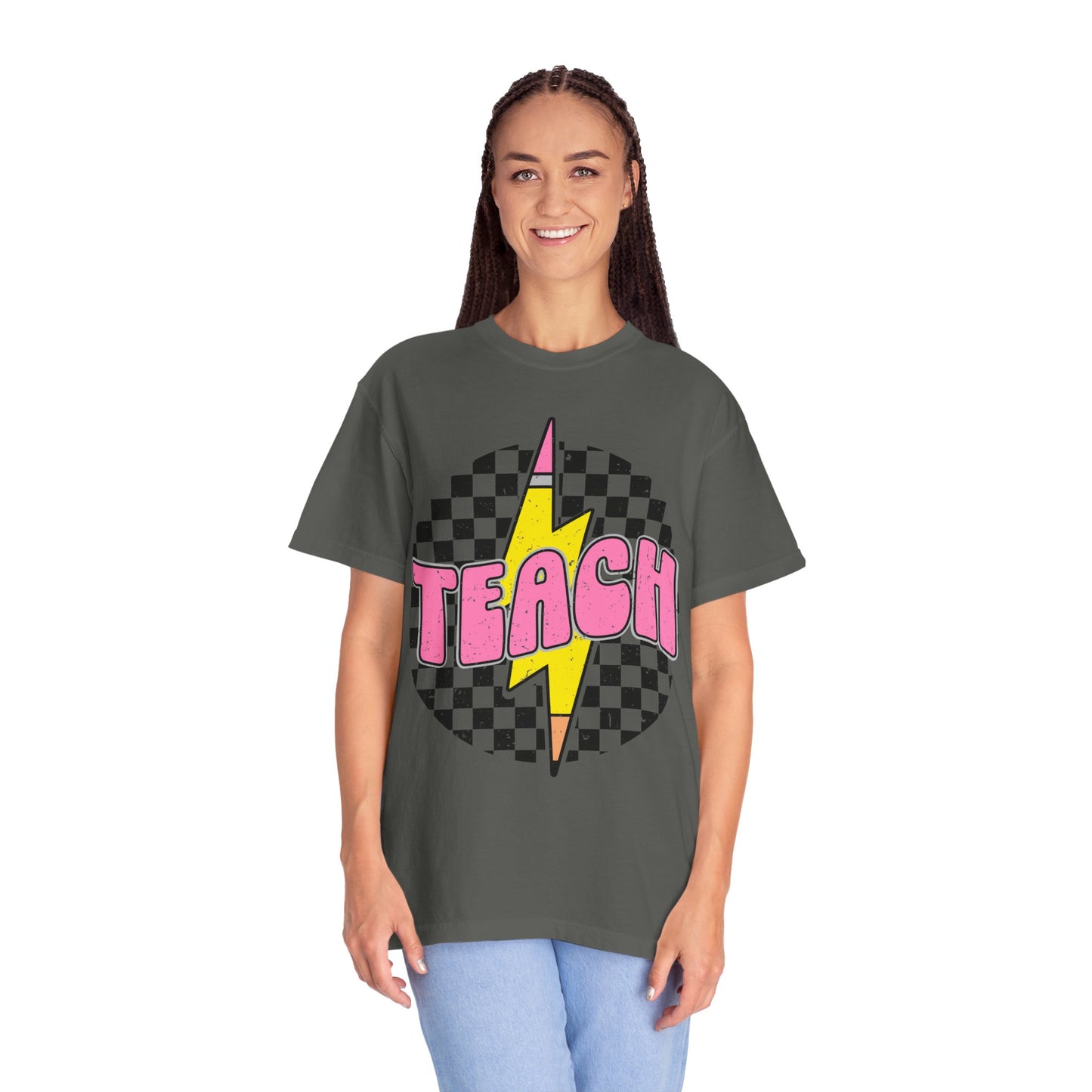 Teach Lightening Bolt Tee