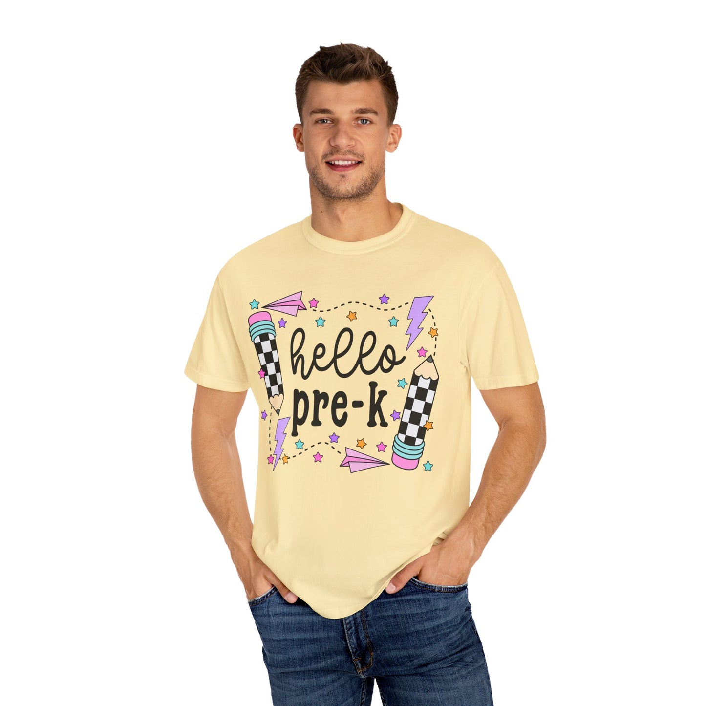 Hello Pre-K Teacher Tee
