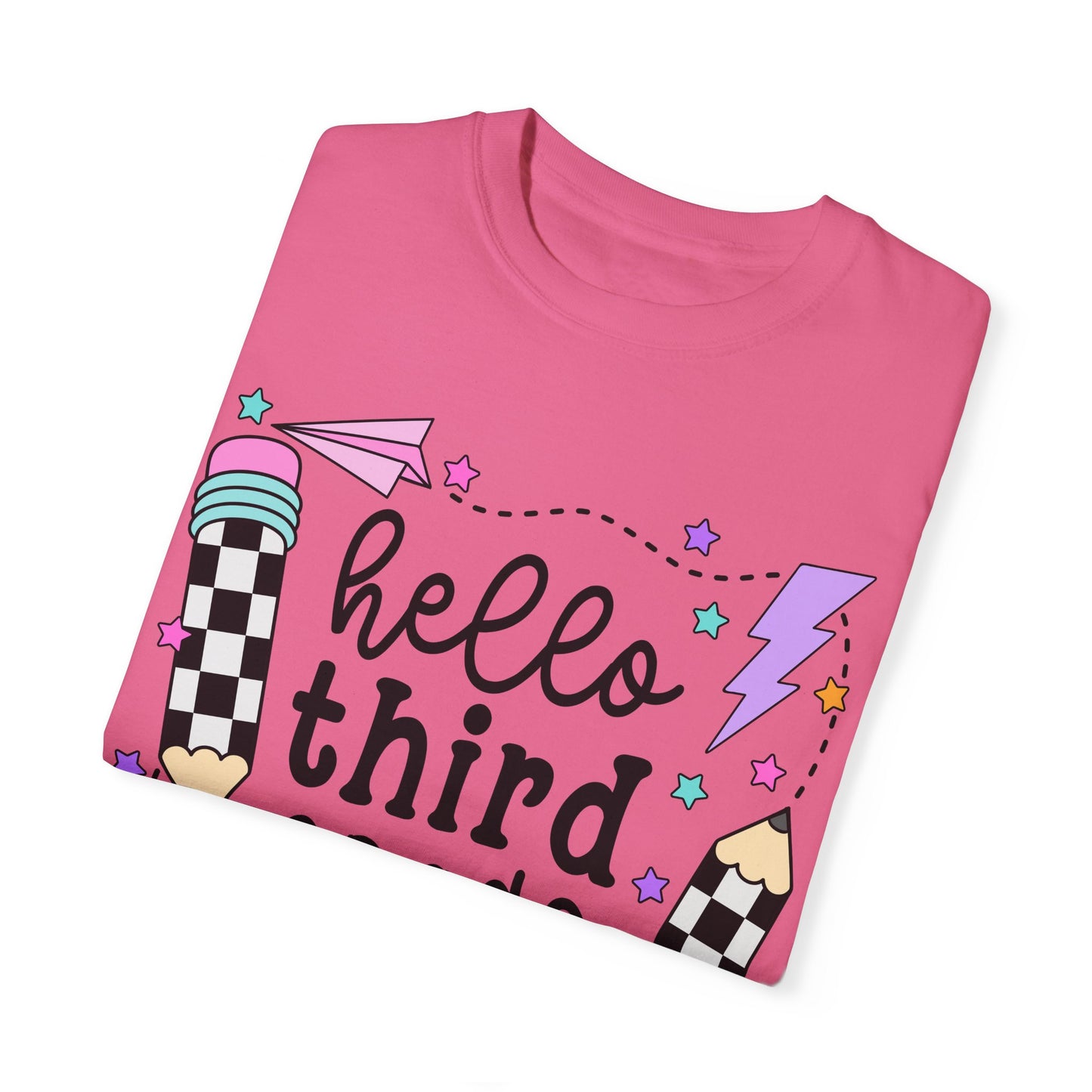 Hello 3rd Grade Teacher Tee