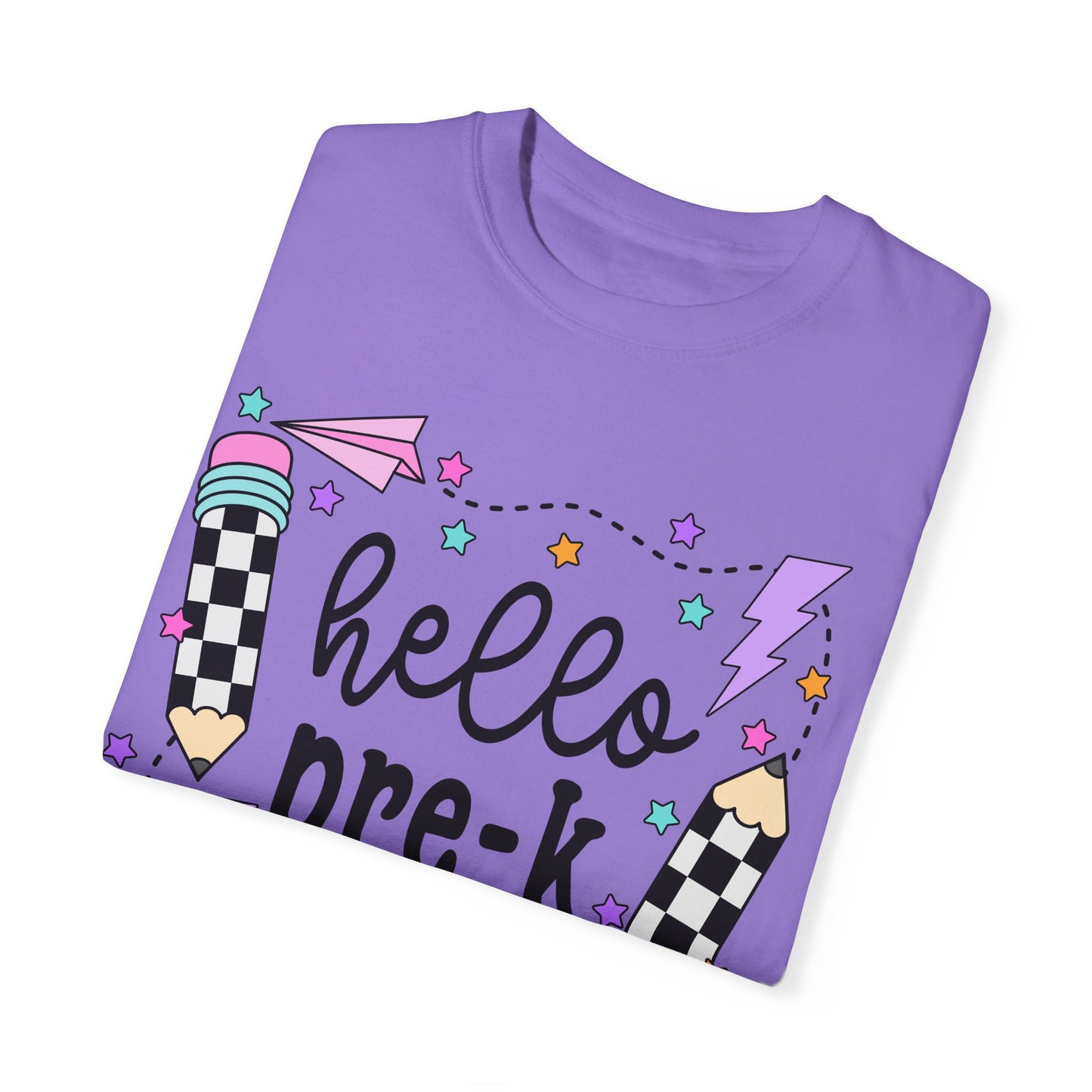 Hello Pre-K Teacher Tee