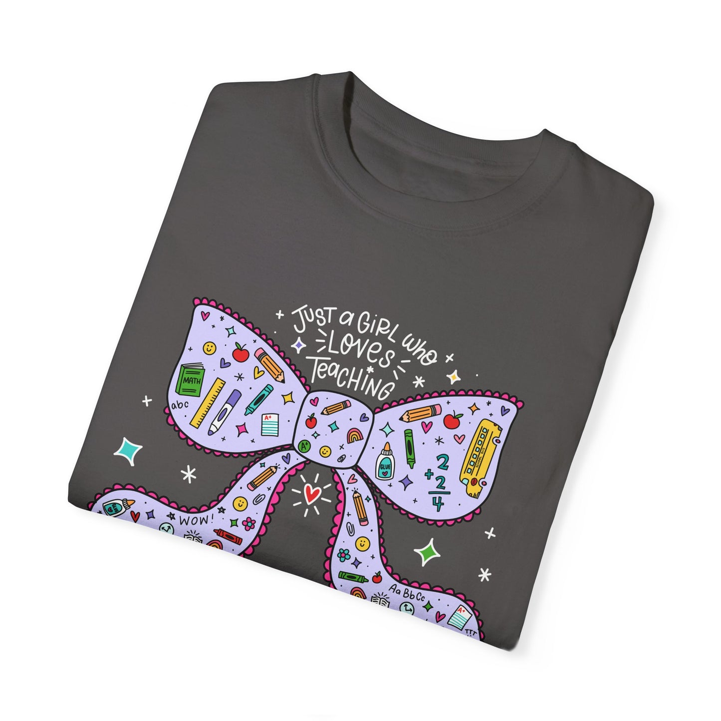 Just A Girl Who Loves Teaching (Lavender) Tee