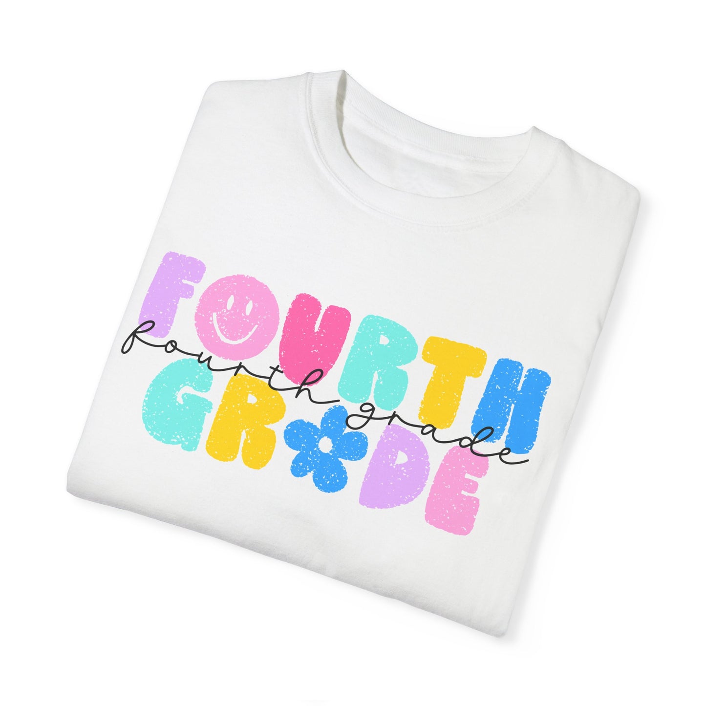 4th Grade Flower Power Tee
