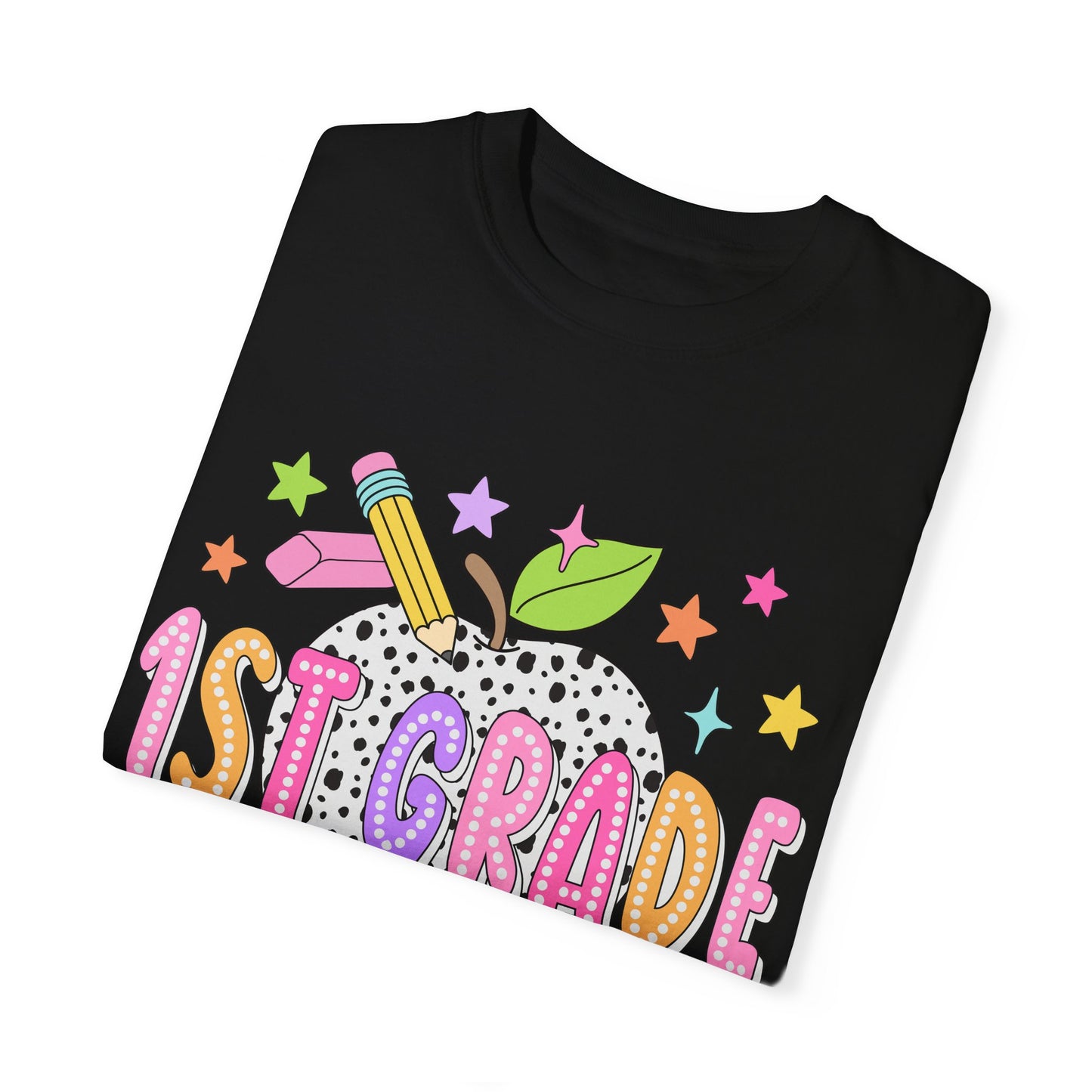 1st Grade Dalmatian Dot Teacher Tee