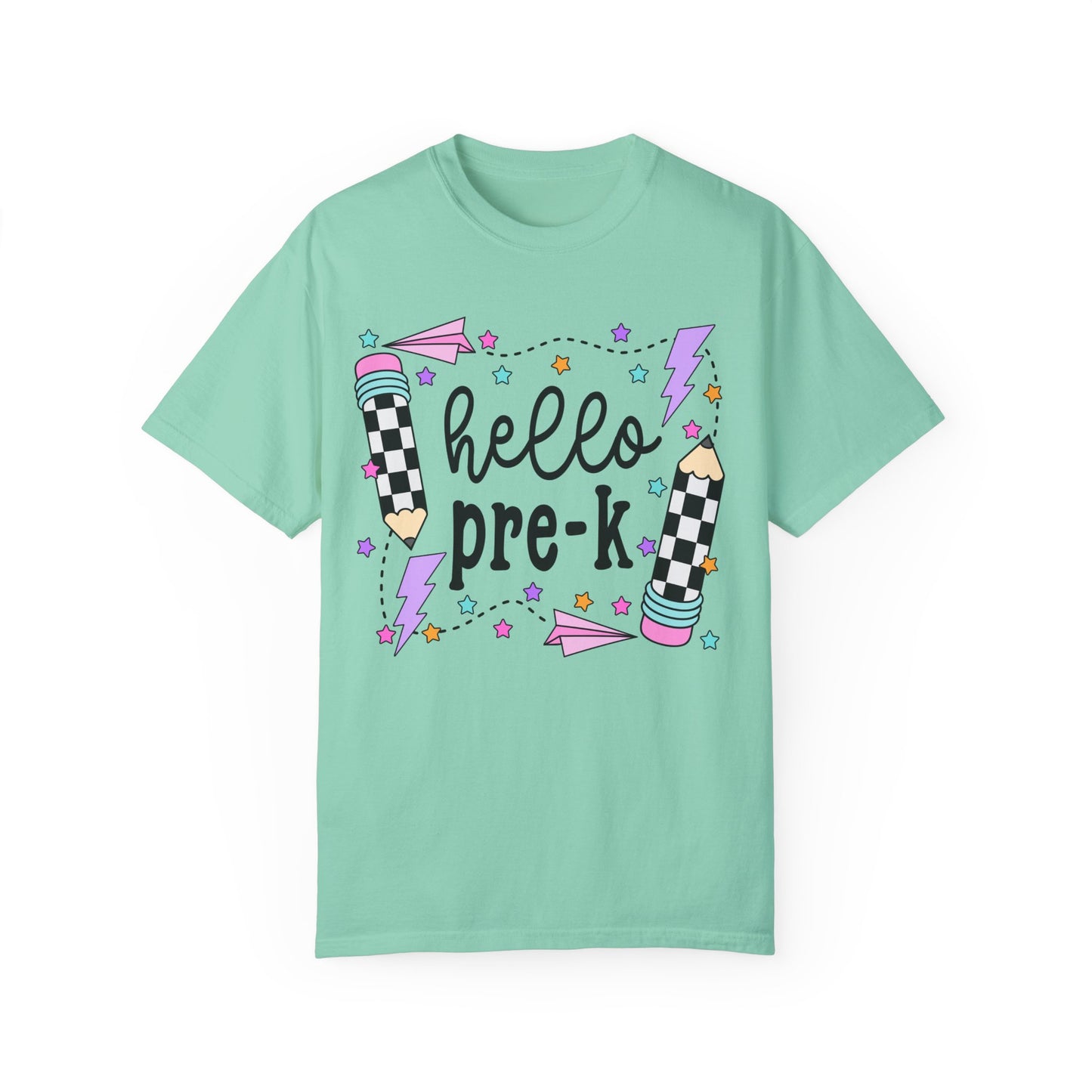 Hello Pre-K Teacher Tee