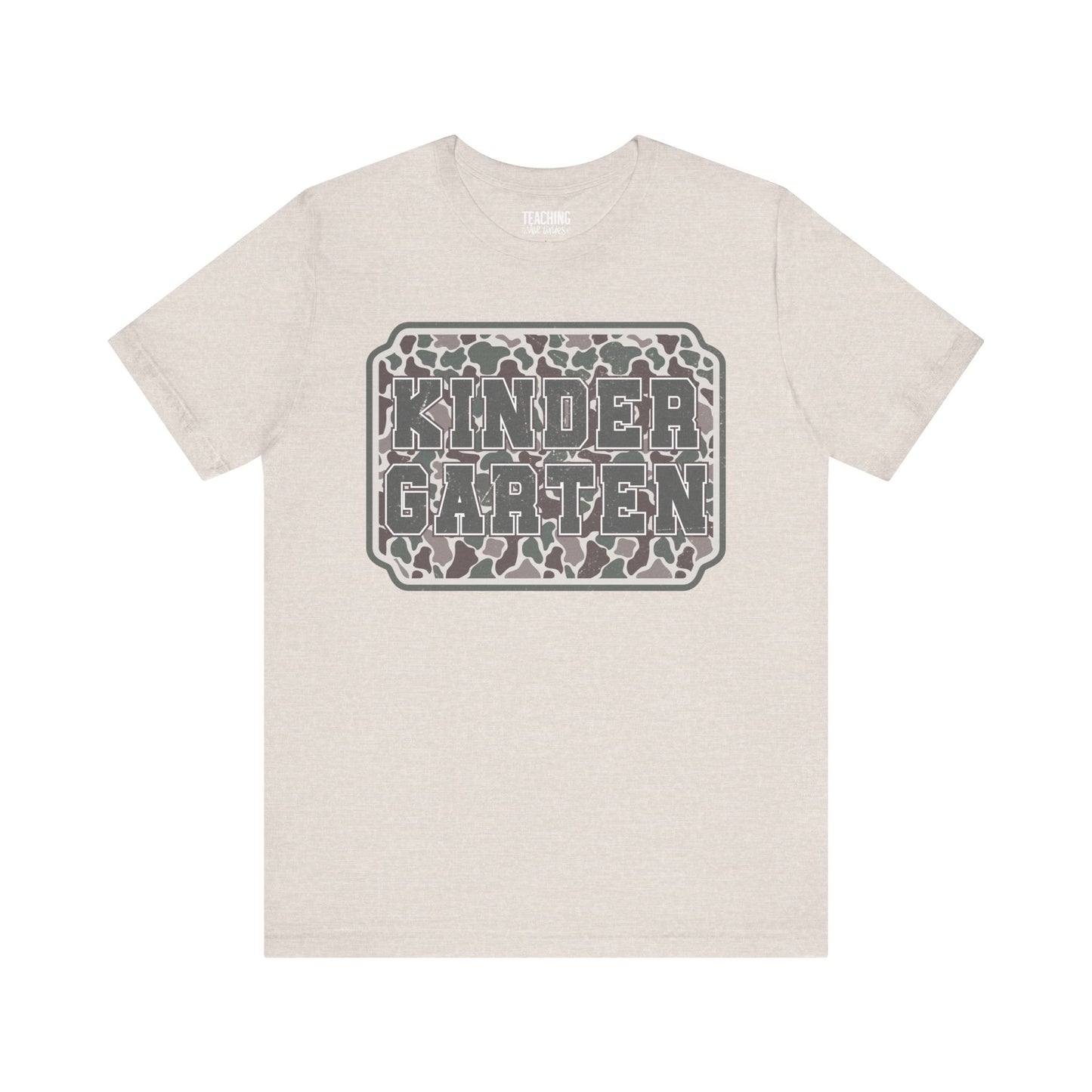Camo Cutie: Kindergarten Tee