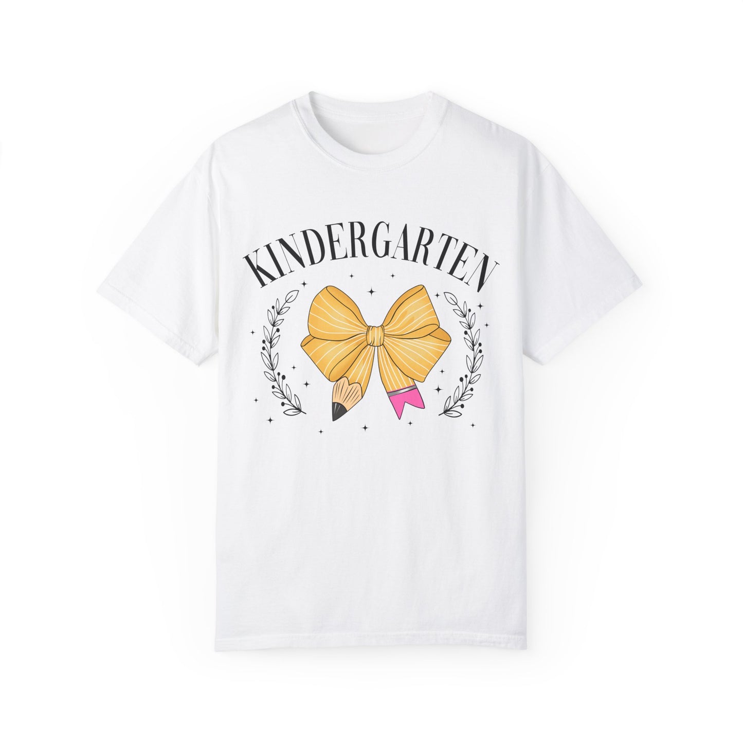 Kindergarten Bow Teacher Tee