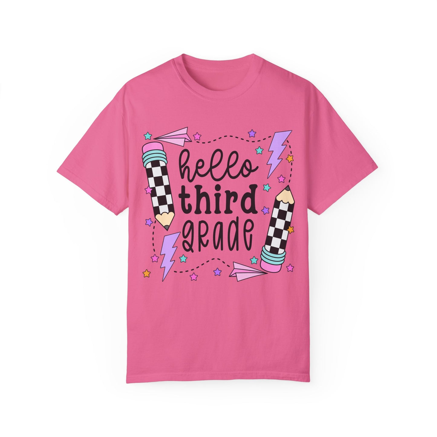 Hello 3rd Grade Teacher Tee