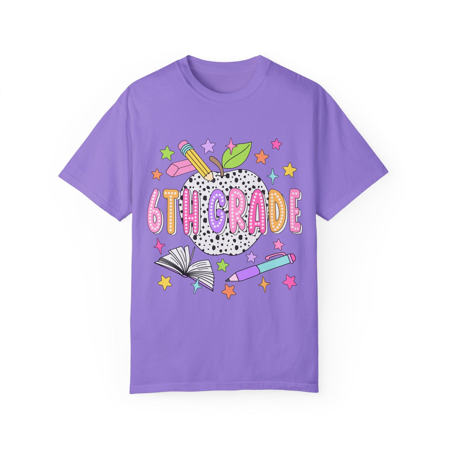 6th Grade Dalmatian Dot Teacher Tee