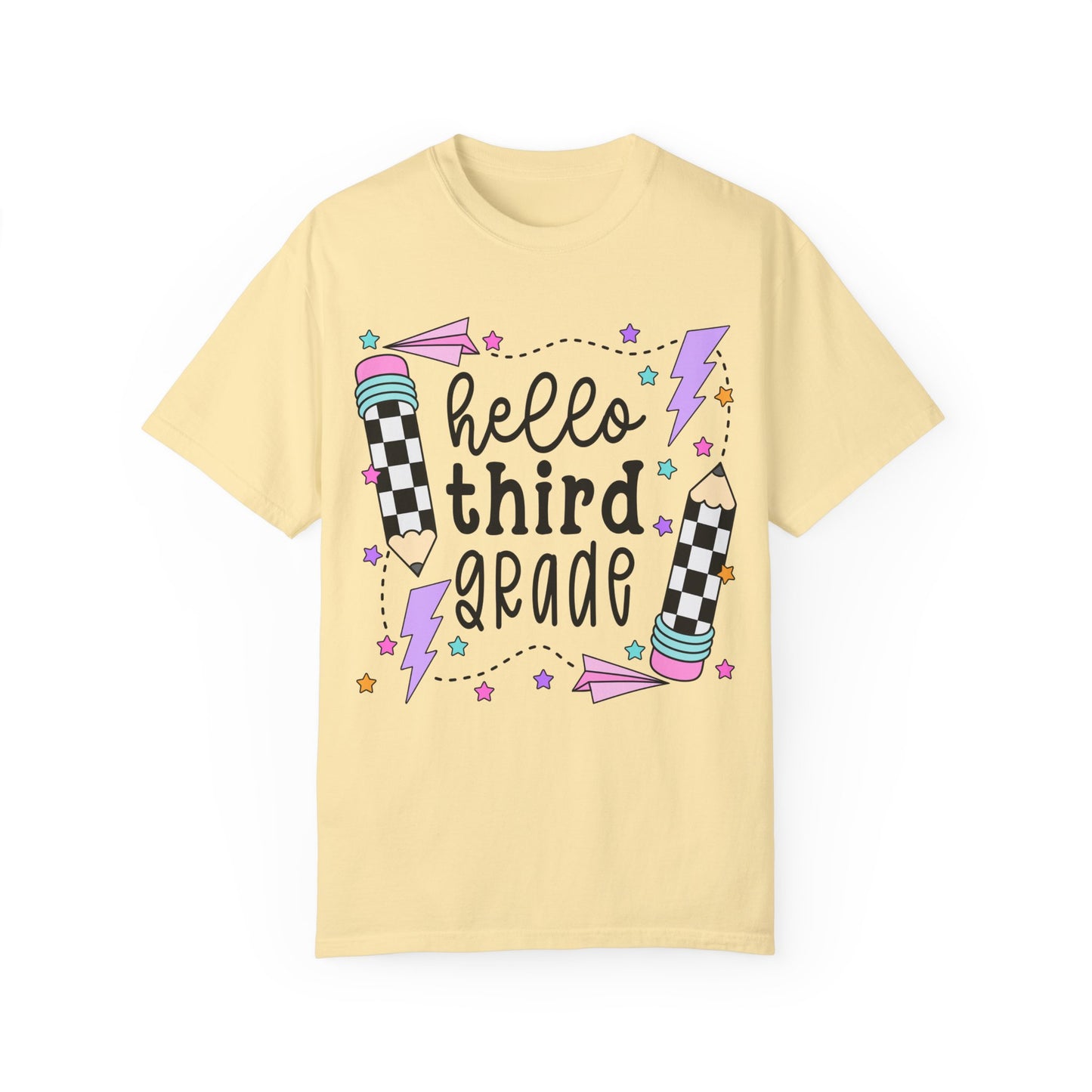 Hello 3rd Grade Teacher Tee