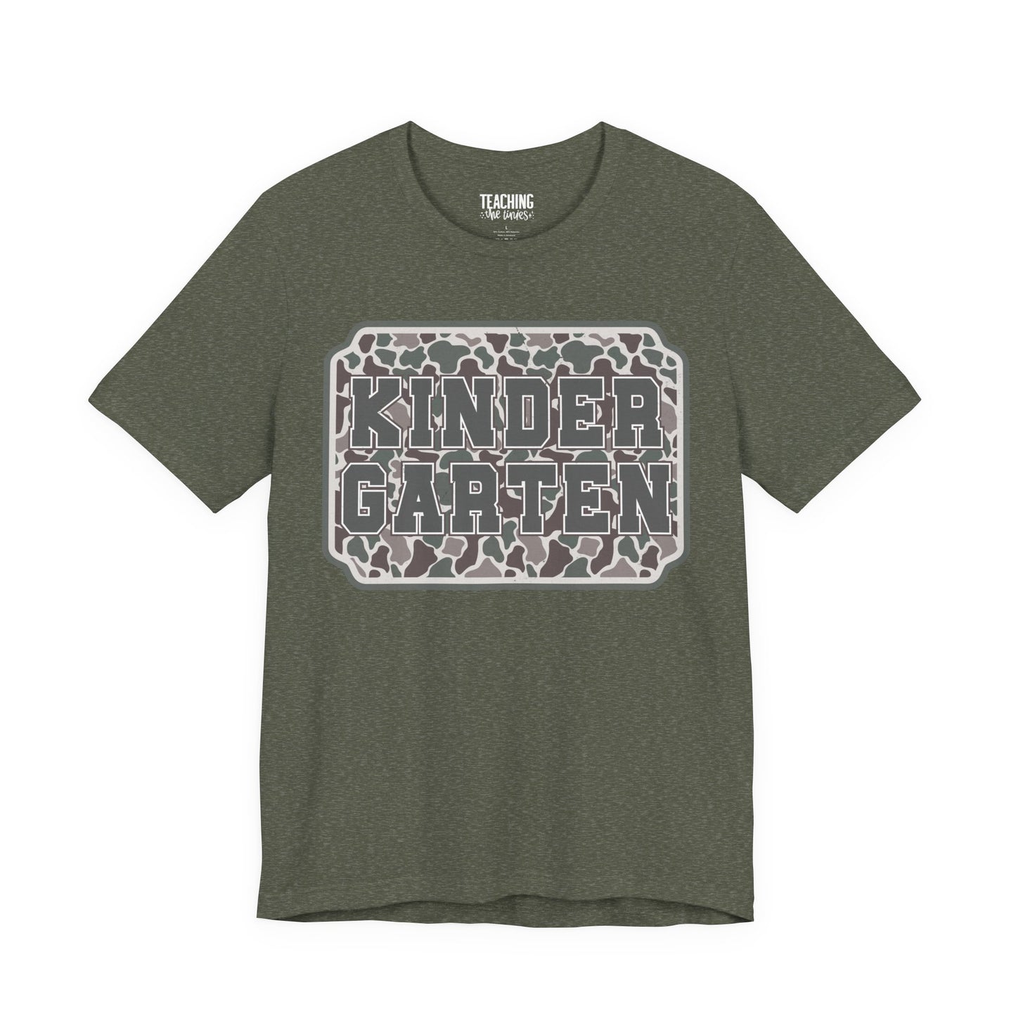 Camo Cutie: Kindergarten Tee