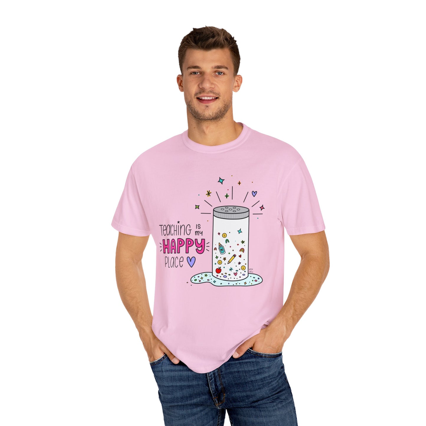 Teaching Is My Happy Place Tee