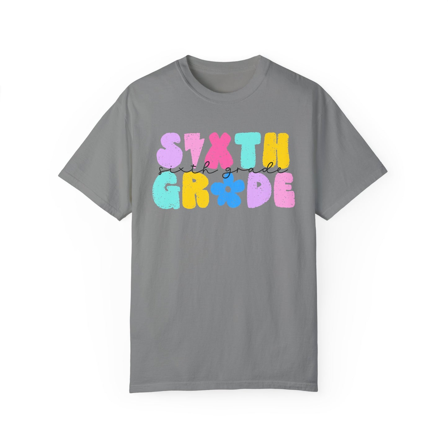 6th Grade Flower Power Tee