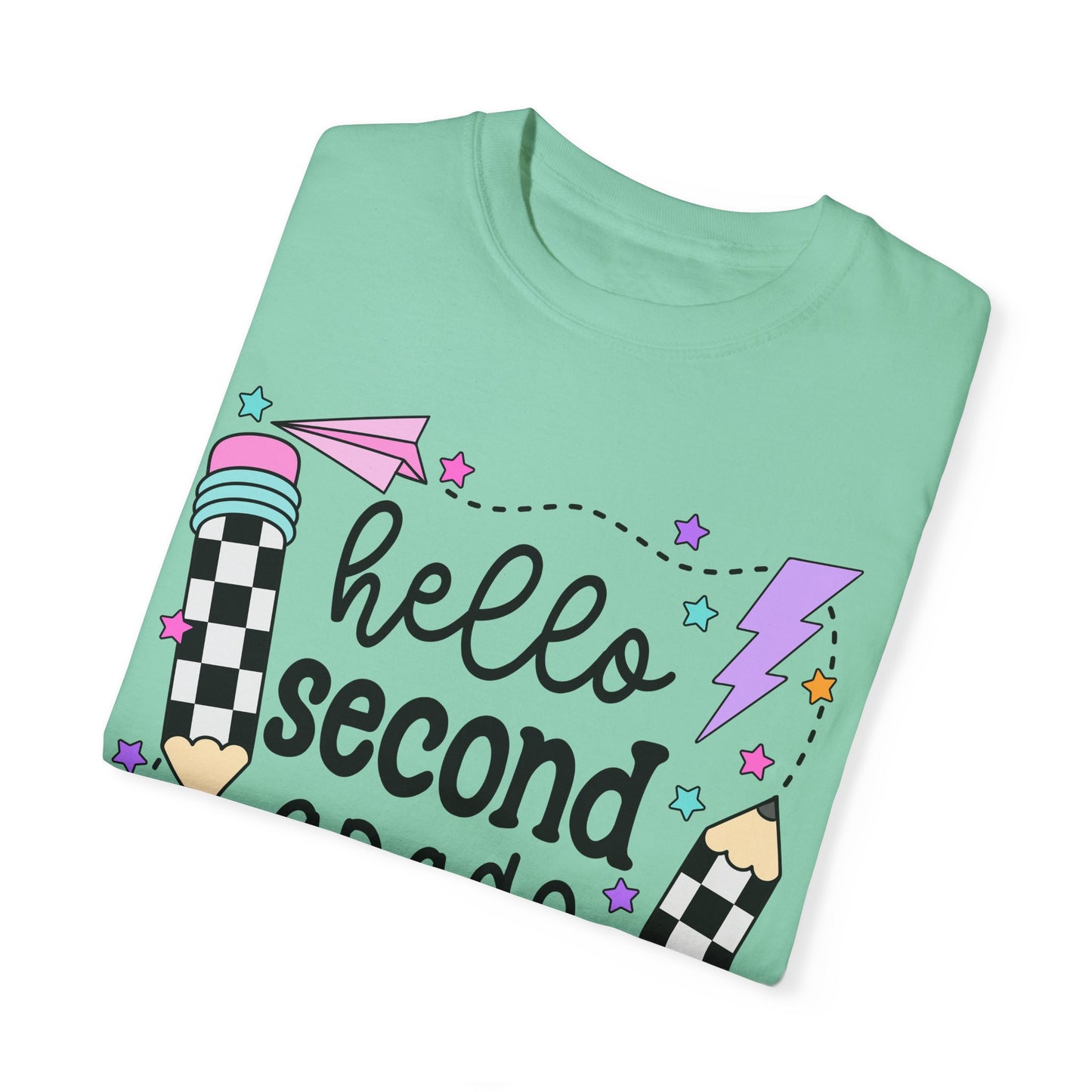 Hello 2nd Grade Teacher Tee