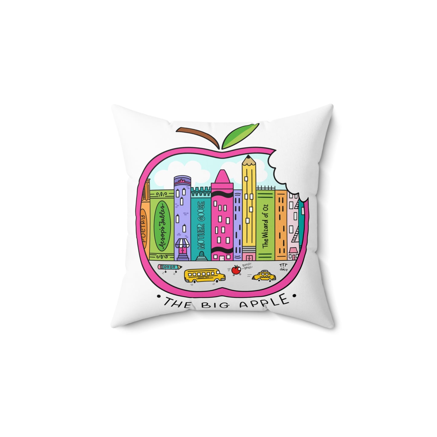The Big Apple Classroom Pillow