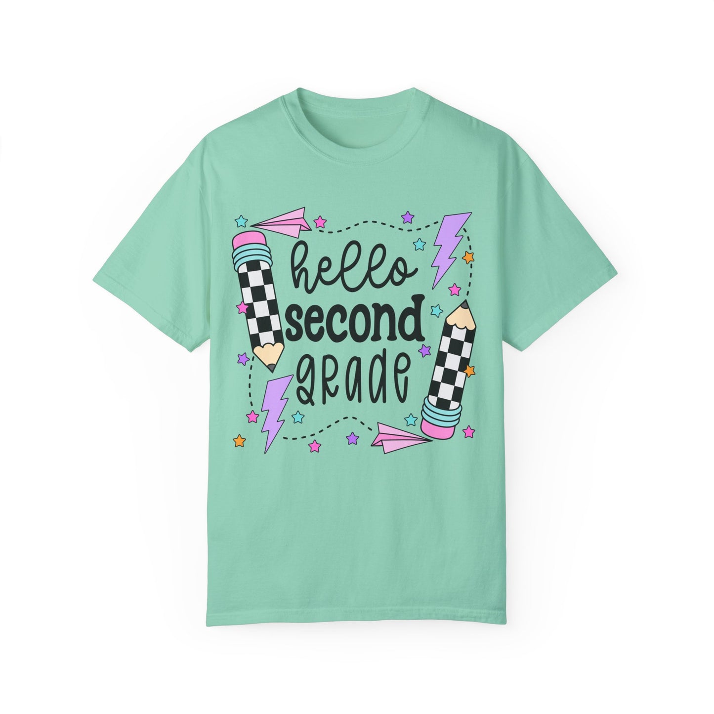 Hello 2nd Grade Teacher Tee