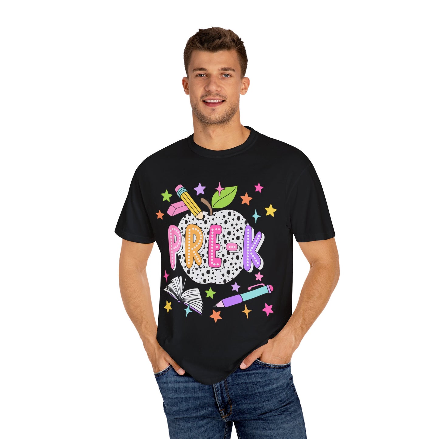 Pre-K Dalmatian Dot Teacher Tee