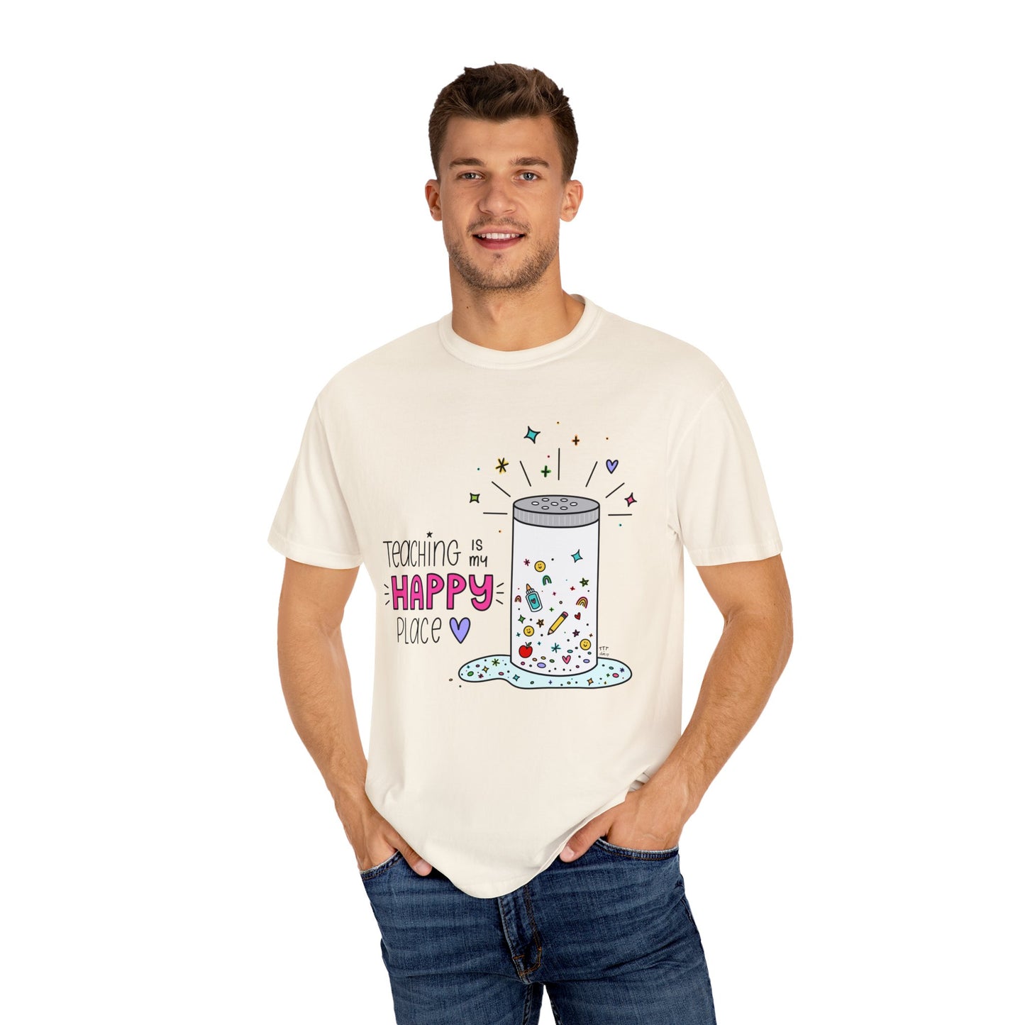 Teaching Is My Happy Place Tee