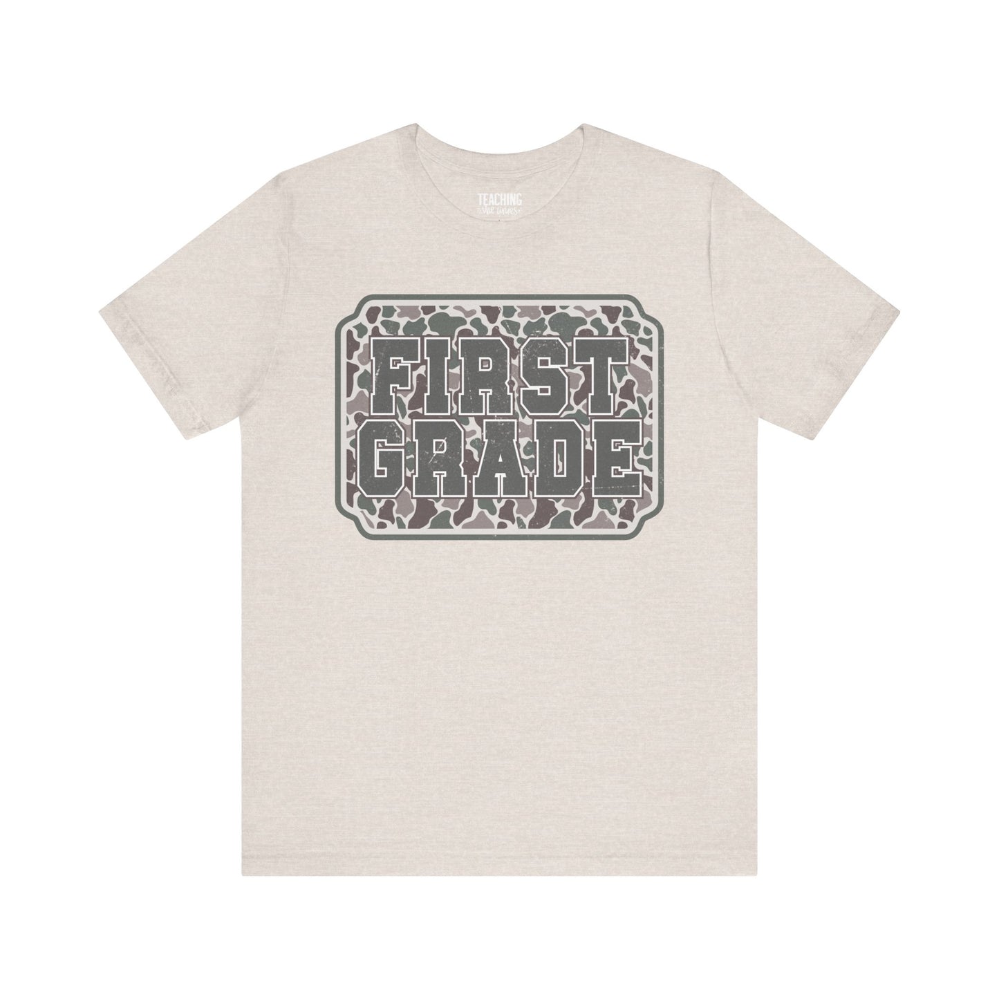 Camo Cutie: First Grade Tee