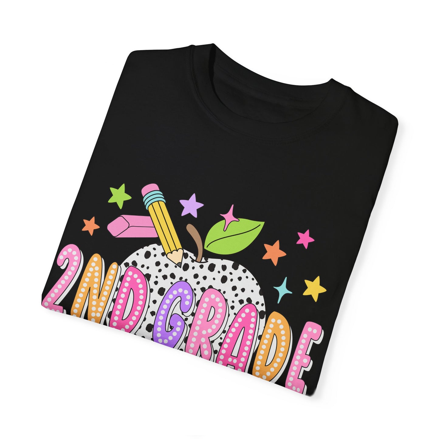 2nd Grade Dalmatian Dot Teacher Tee