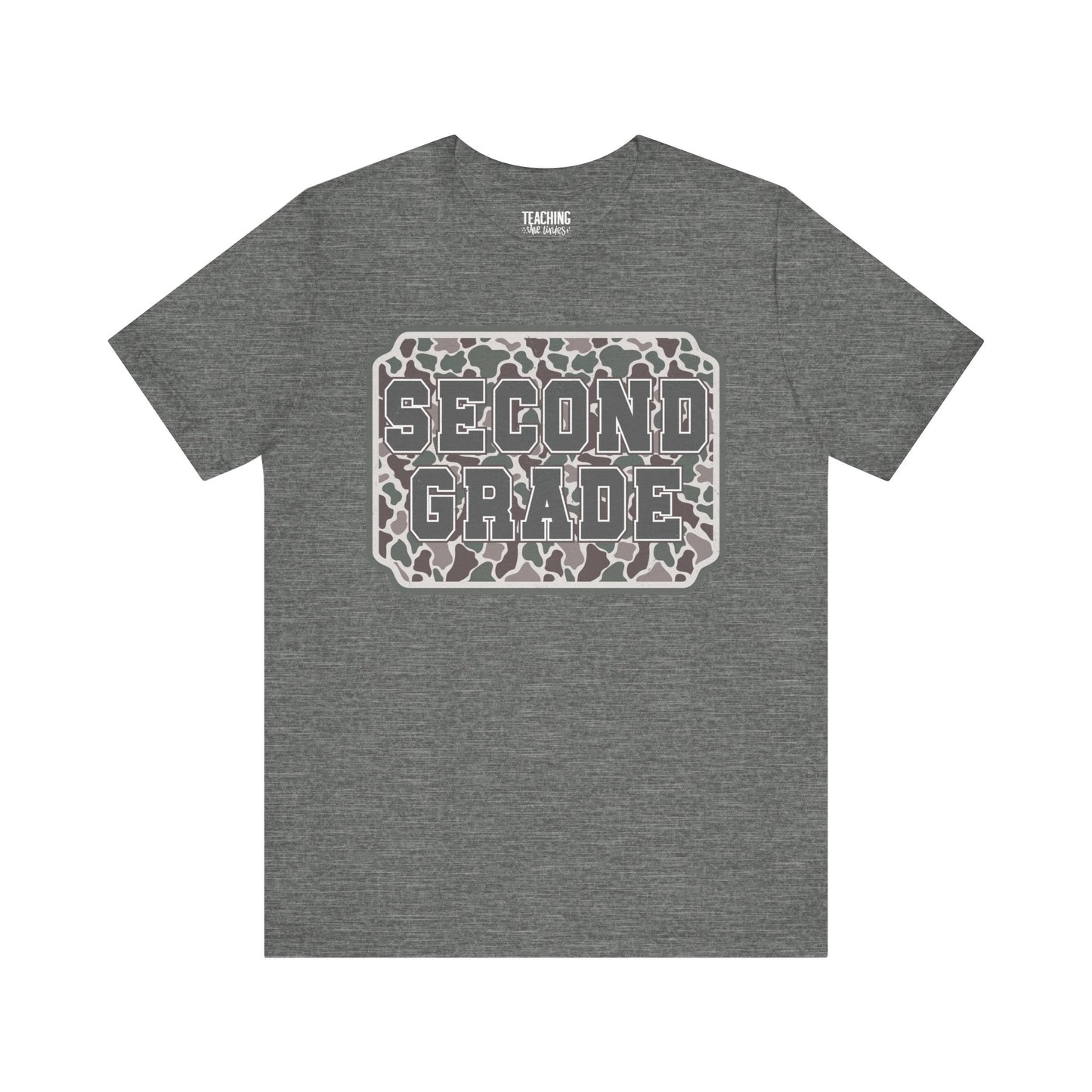 Camo Cutie: Second Grade Tee