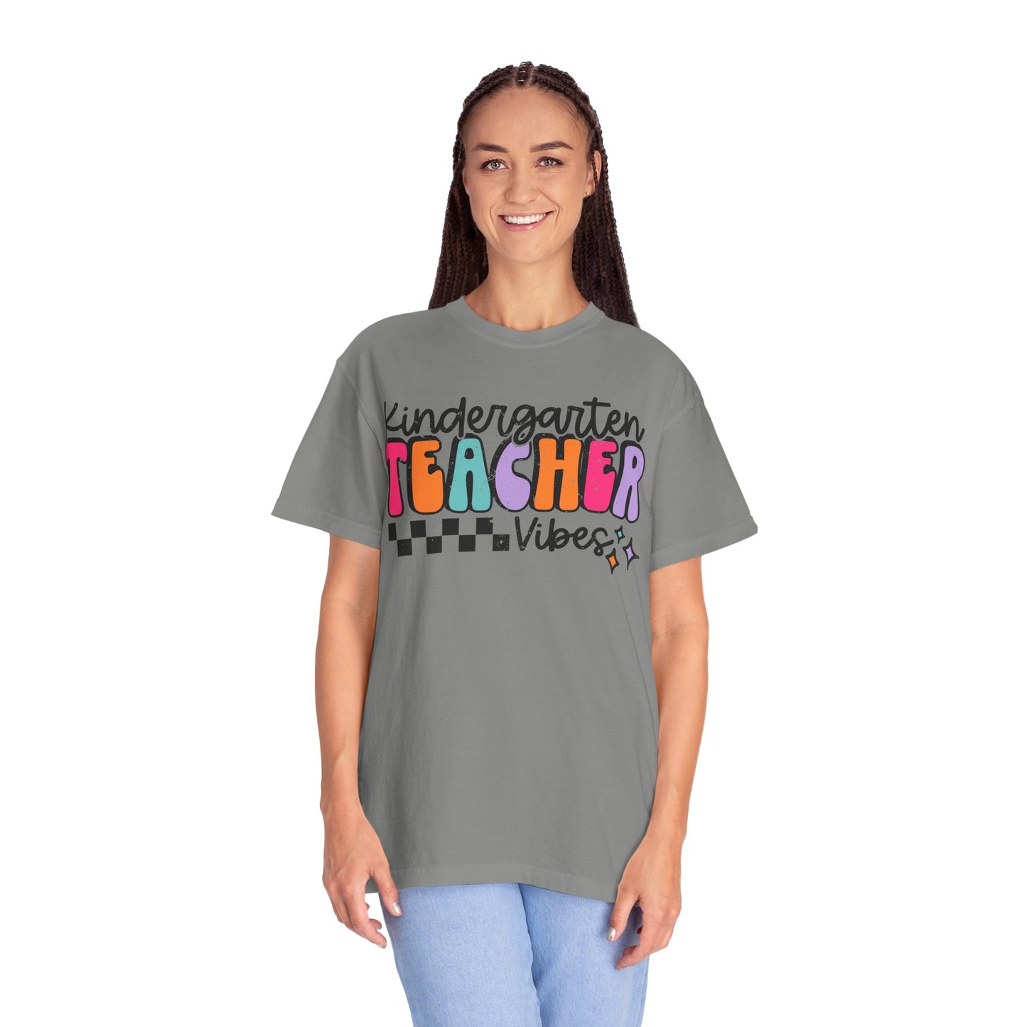 Kindergarten Teacher Vibes Tee