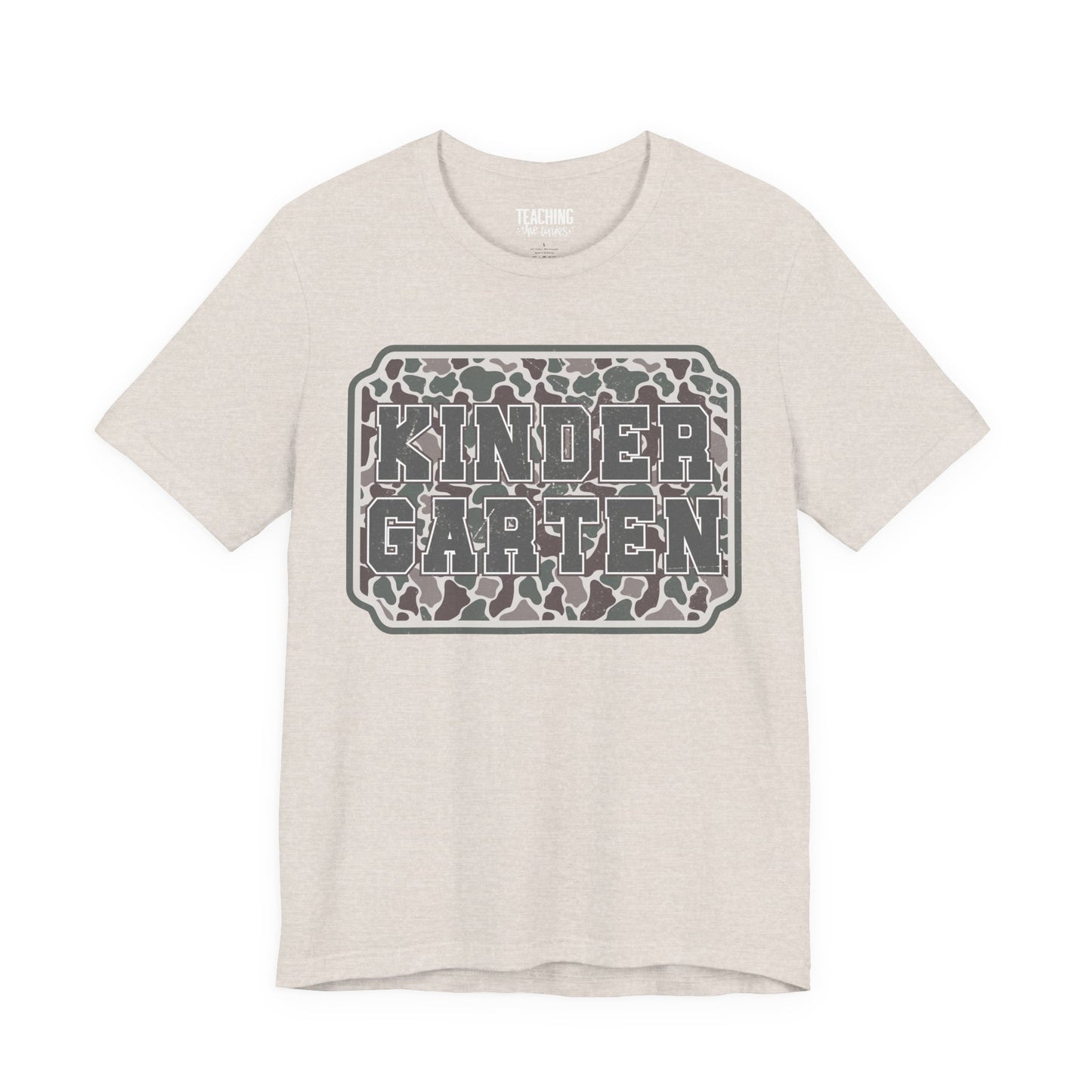 Camo Cutie: Kindergarten Tee