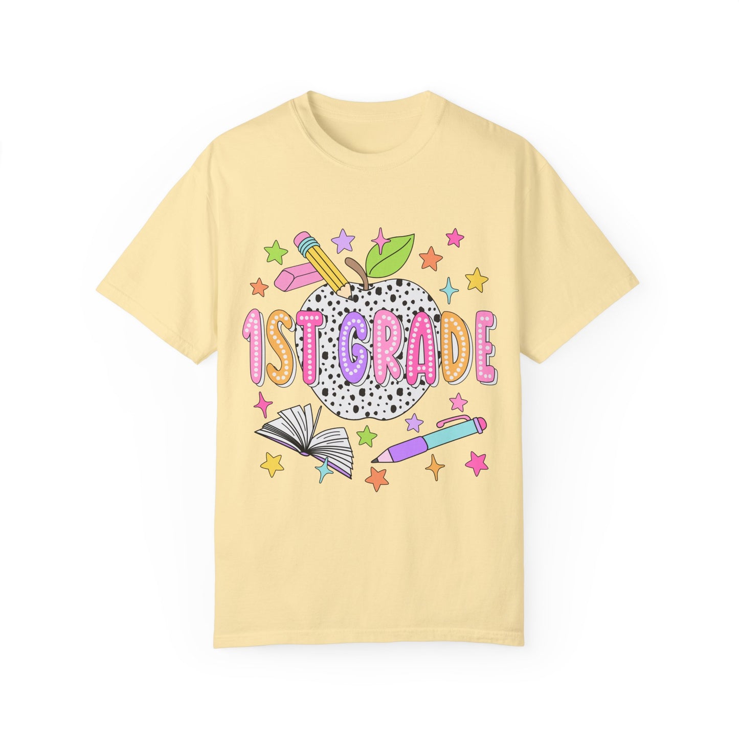 1st Grade Dalmatian Dot Teacher Tee