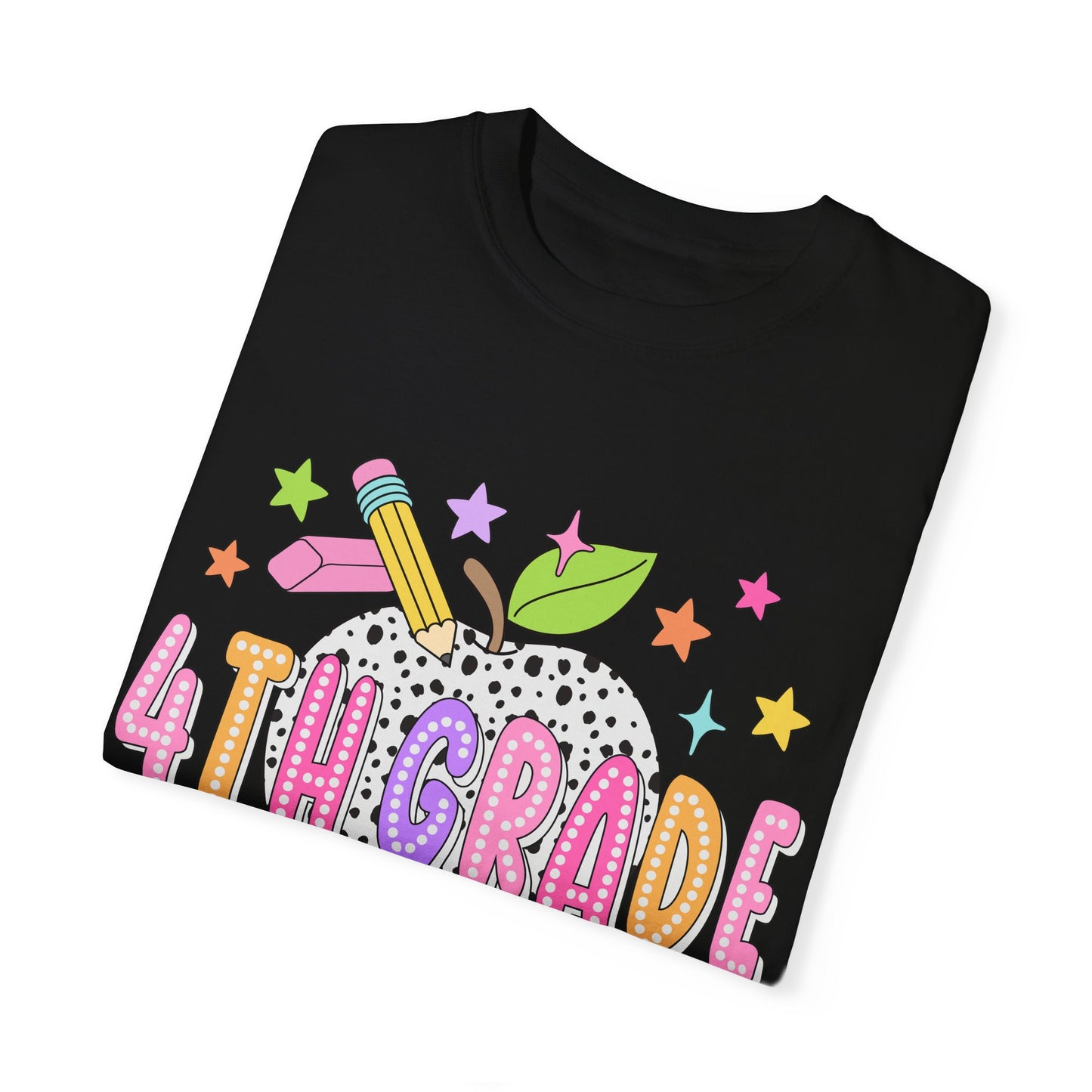 4th Grade Dalmatian Dot Teacher Tee