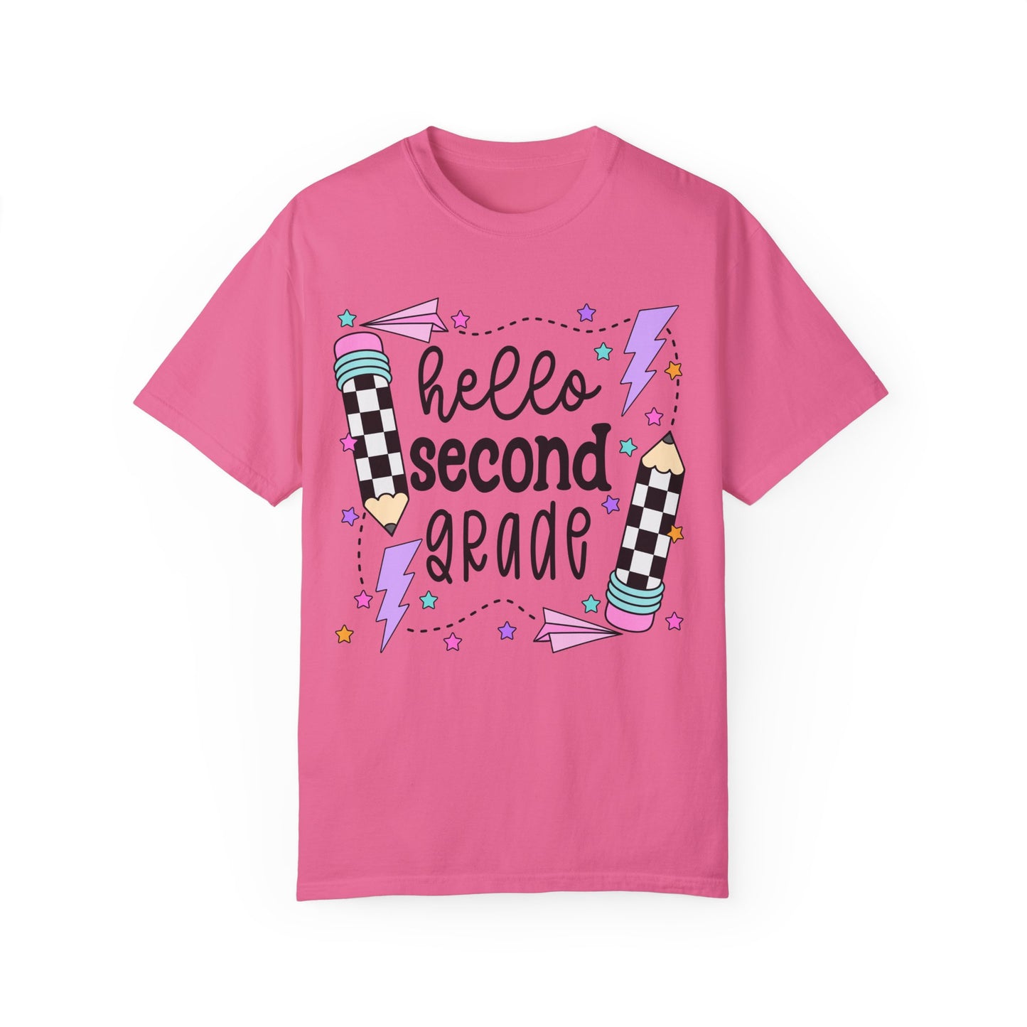 Hello 2nd Grade Teacher Tee