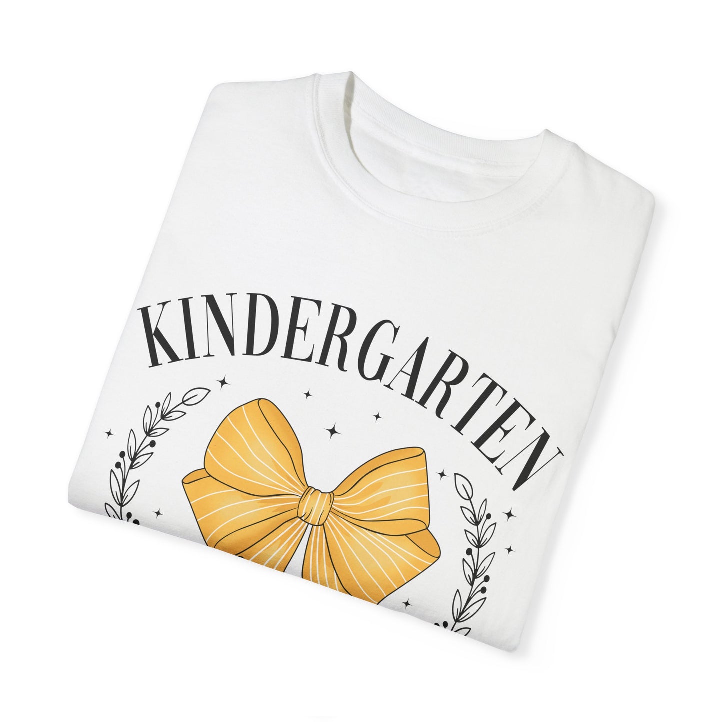 Kindergarten Bow Teacher Tee