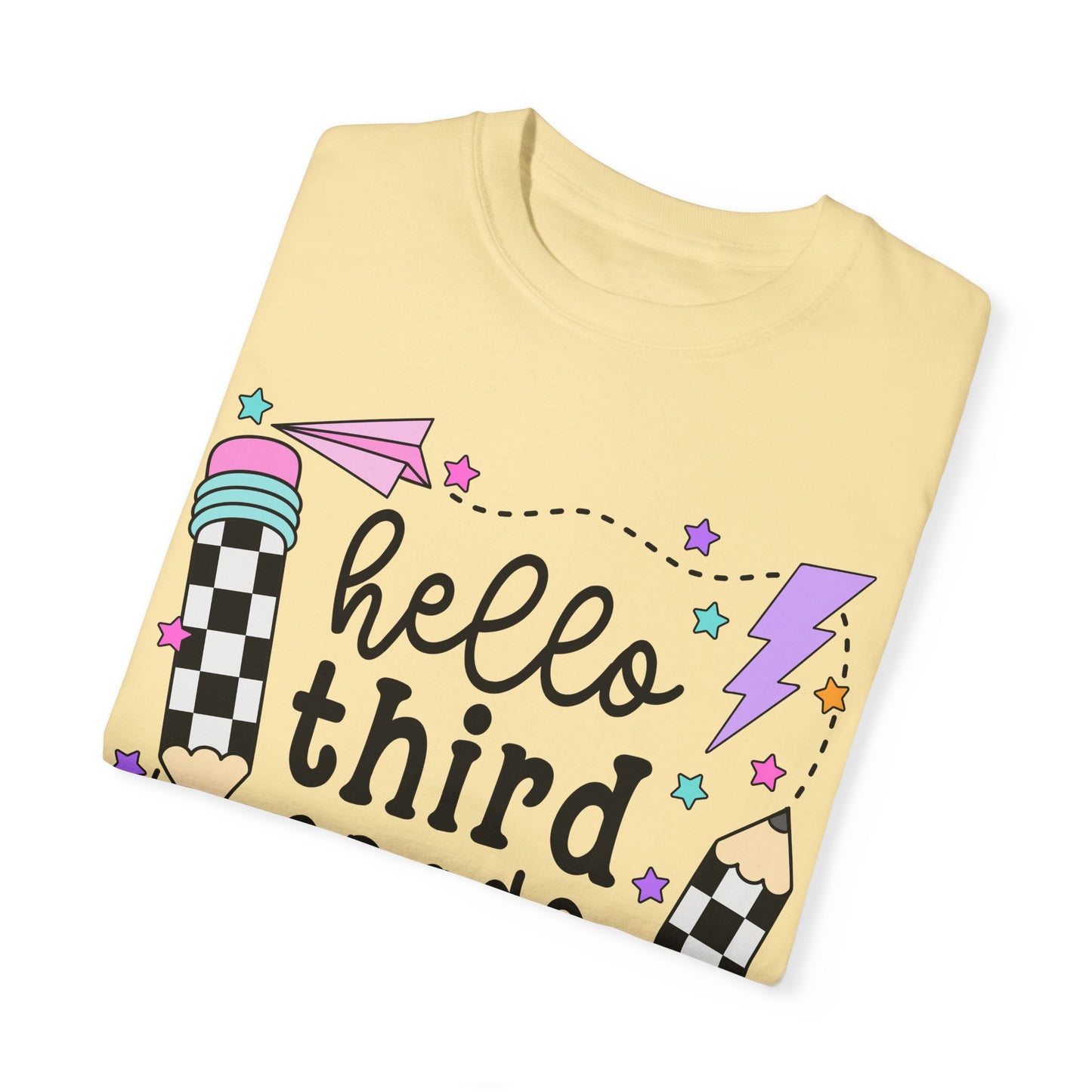 Hello 3rd Grade Teacher Tee