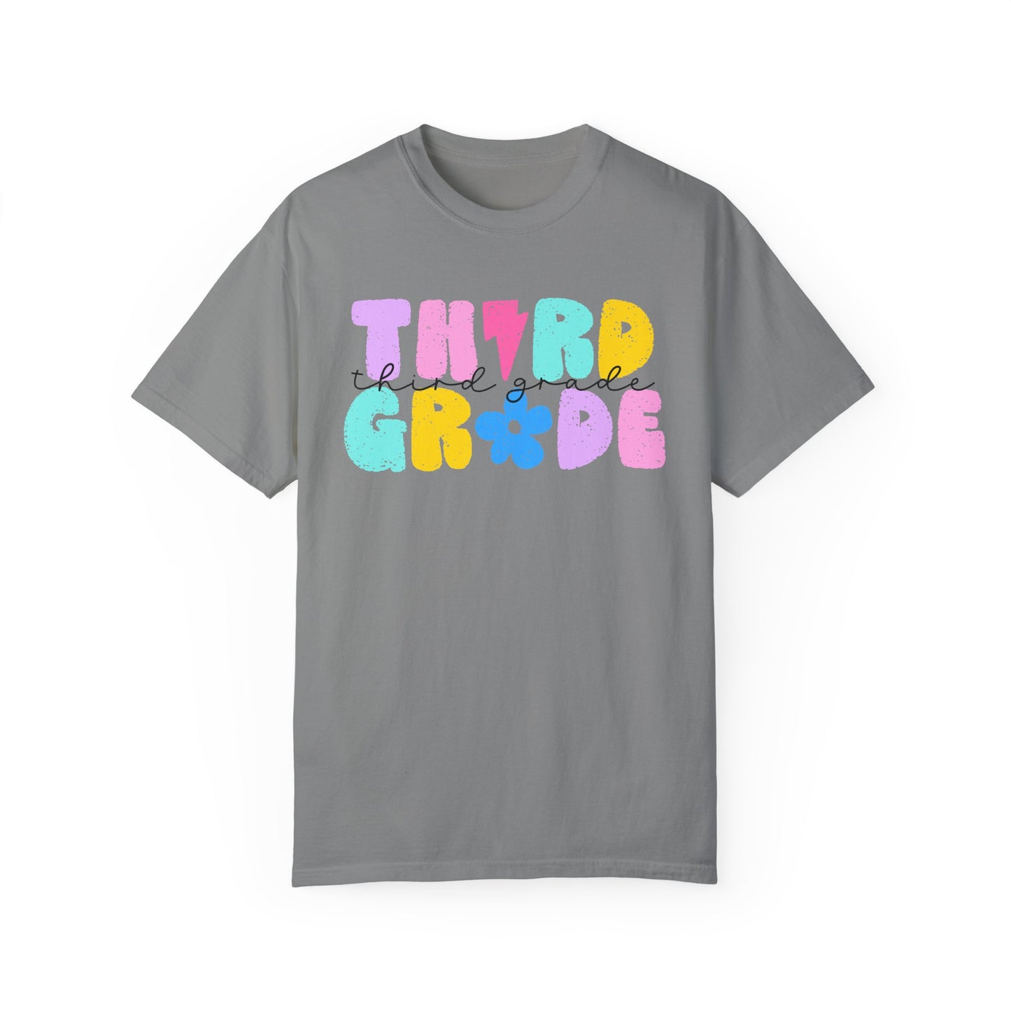 3rd Grade Flower Power Tee