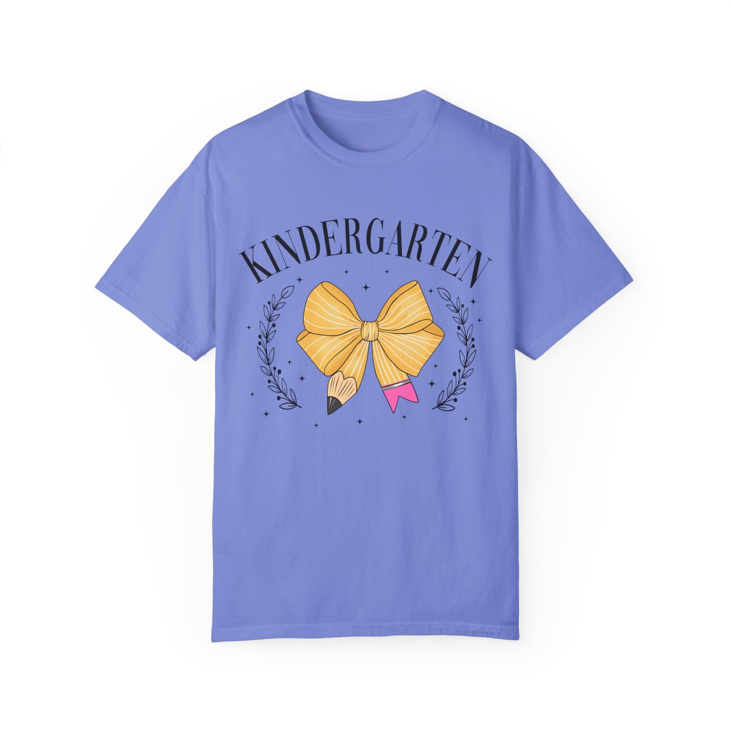 Kindergarten Bow Teacher Tee