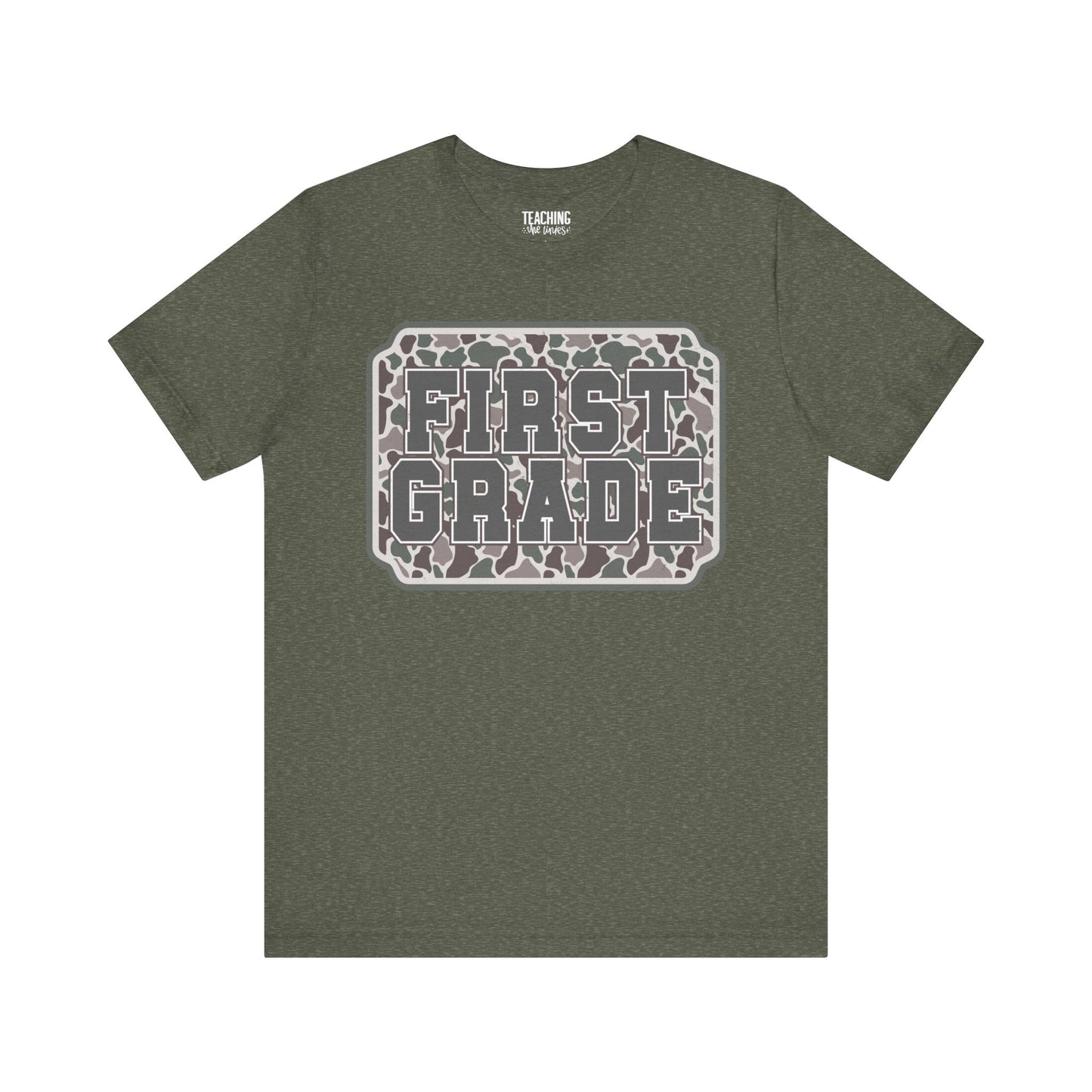Camo Cutie: First Grade Tee