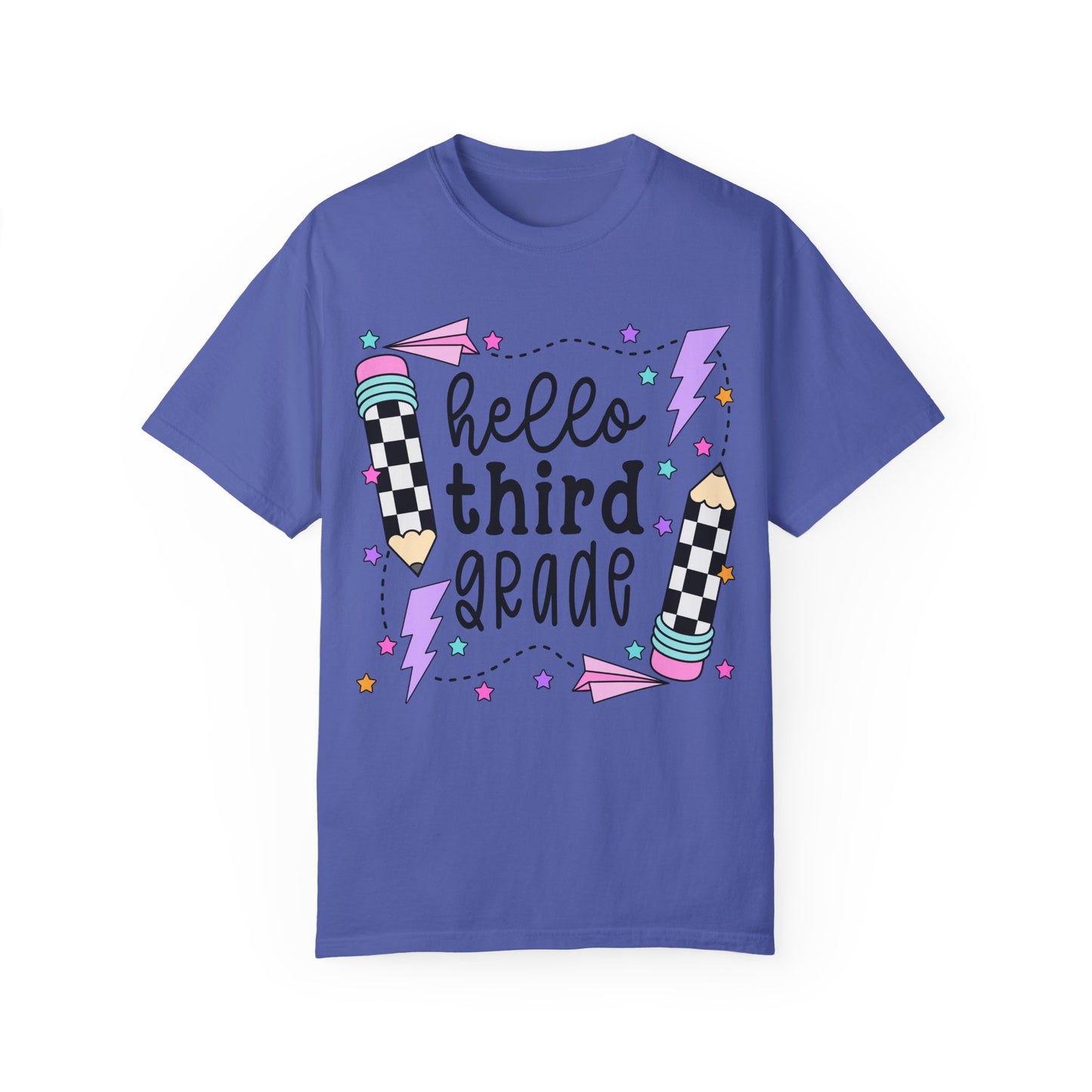 Hello 3rd Grade Teacher Tee