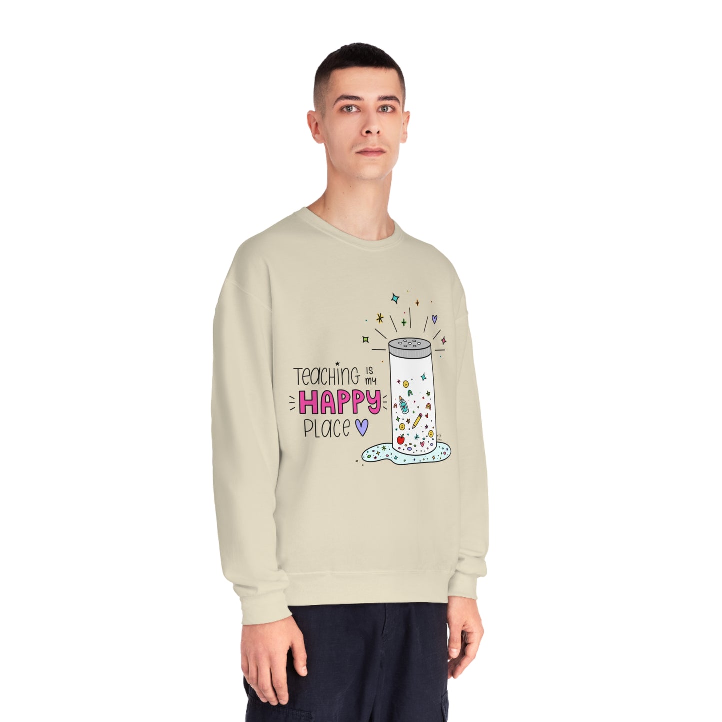 Teaching Is My Happy Place Sweatshirt