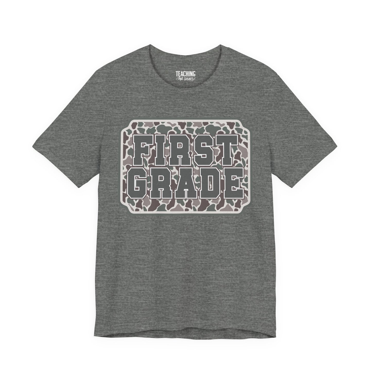 Camo Cutie: First Grade Tee