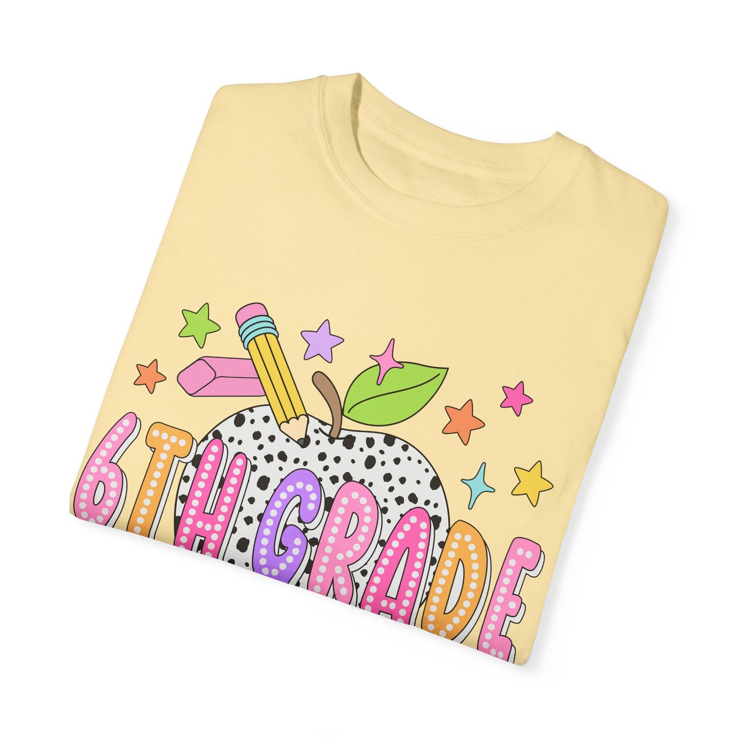 6th Grade Dalmatian Dot Teacher Tee