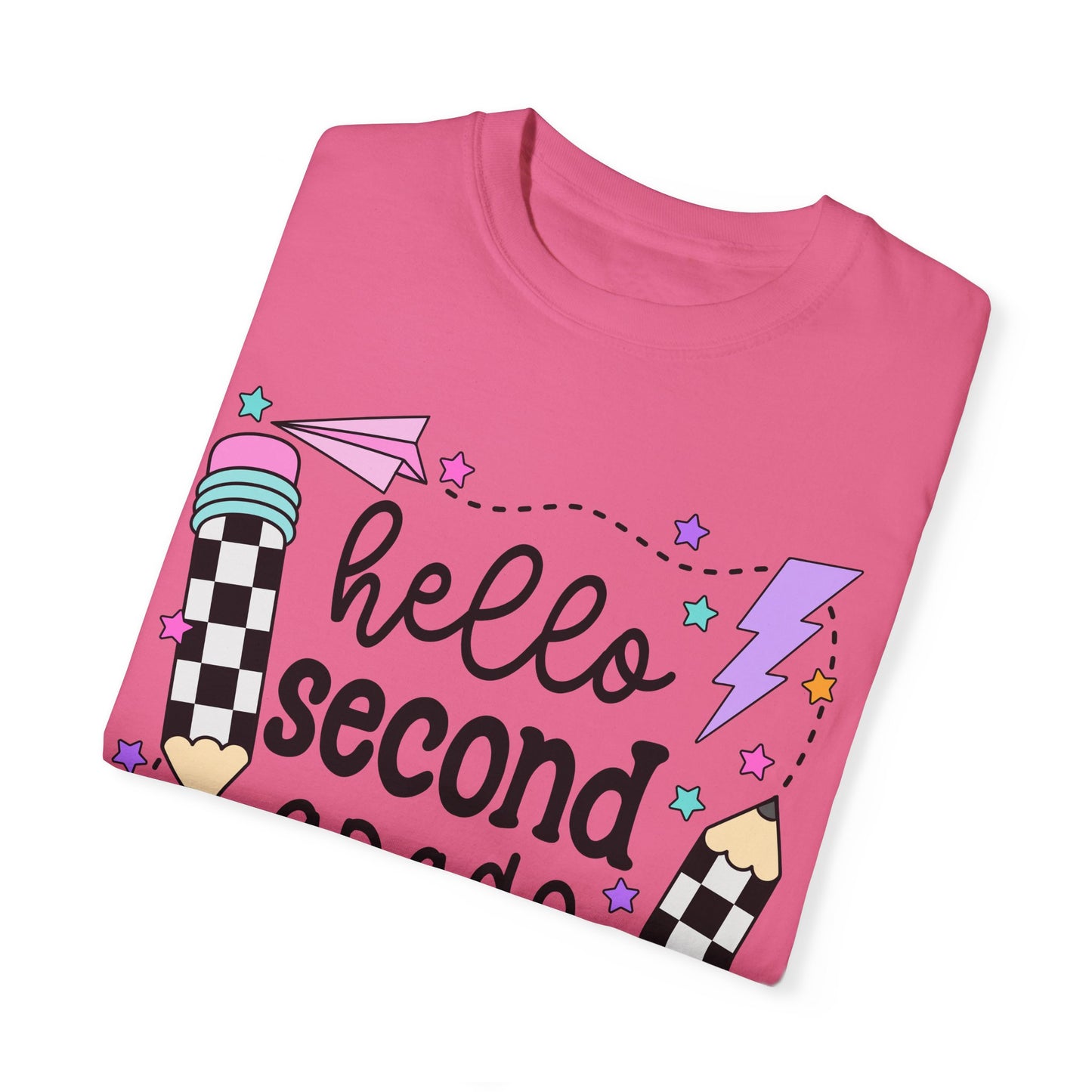 Hello 2nd Grade Teacher Tee