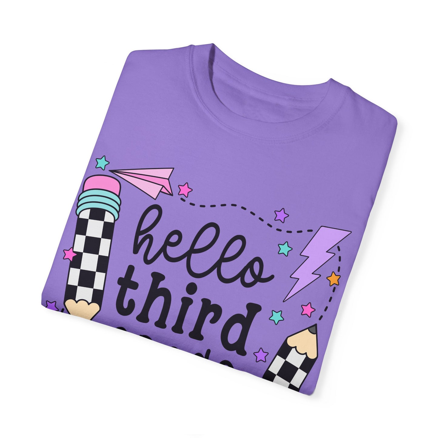 Hello 3rd Grade Teacher Tee