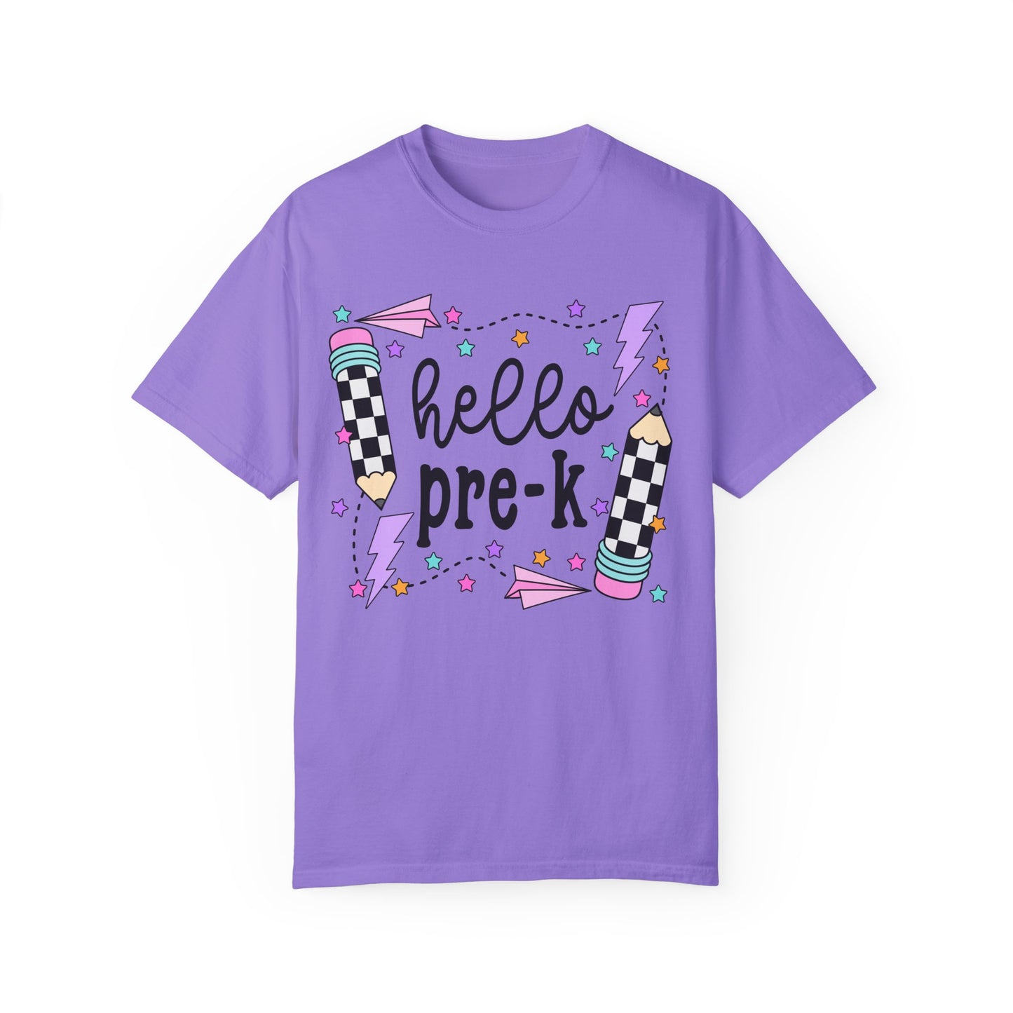 Hello Pre-K Teacher Tee