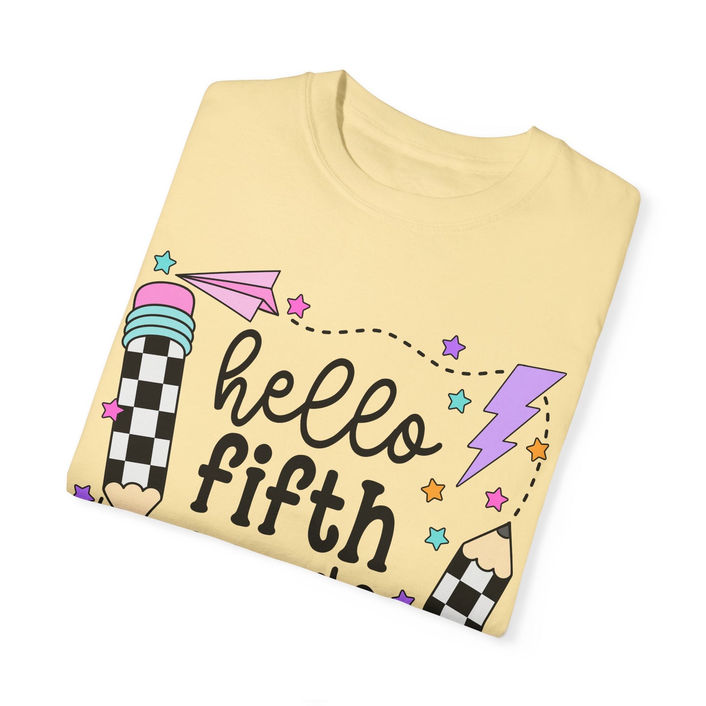 Hello 5th Grade Teacher Tee