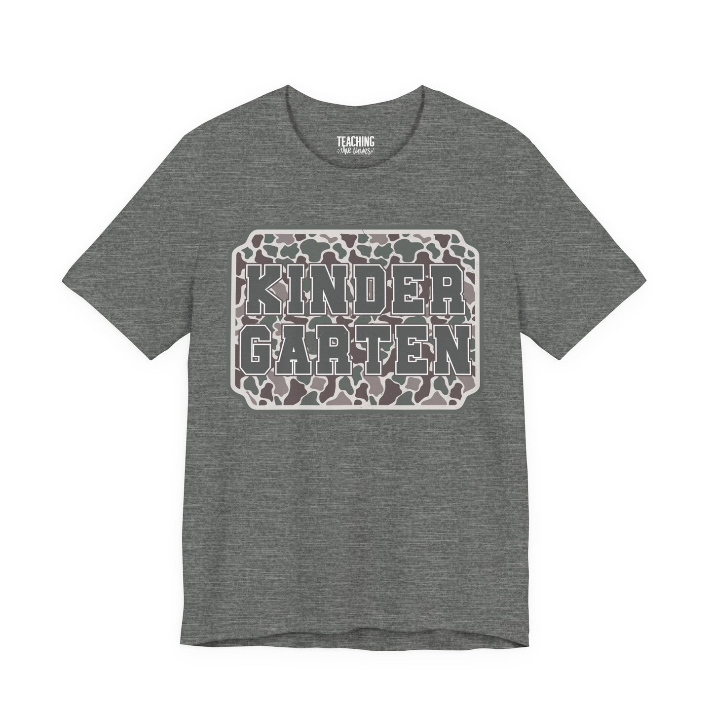 Camo Cutie: Kindergarten Tee