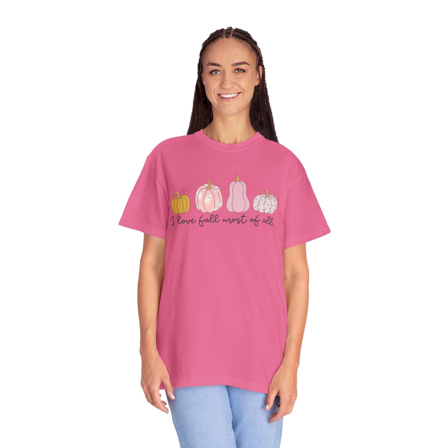 I Love Fall Most Of All Tee