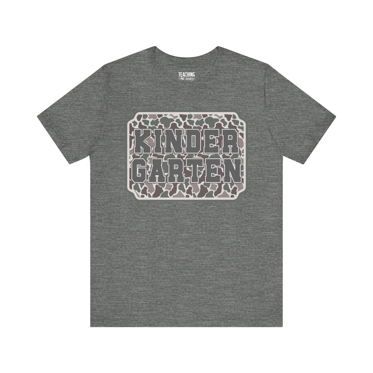 Camo Cutie: Kindergarten Tee