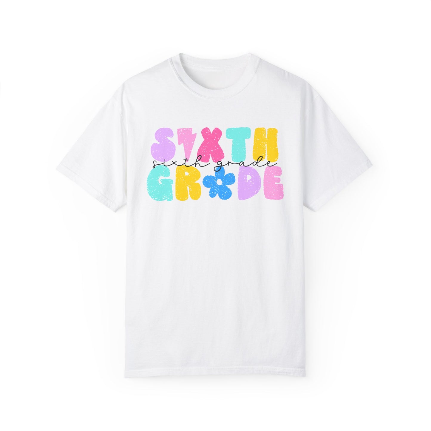 6th Grade Flower Power Tee