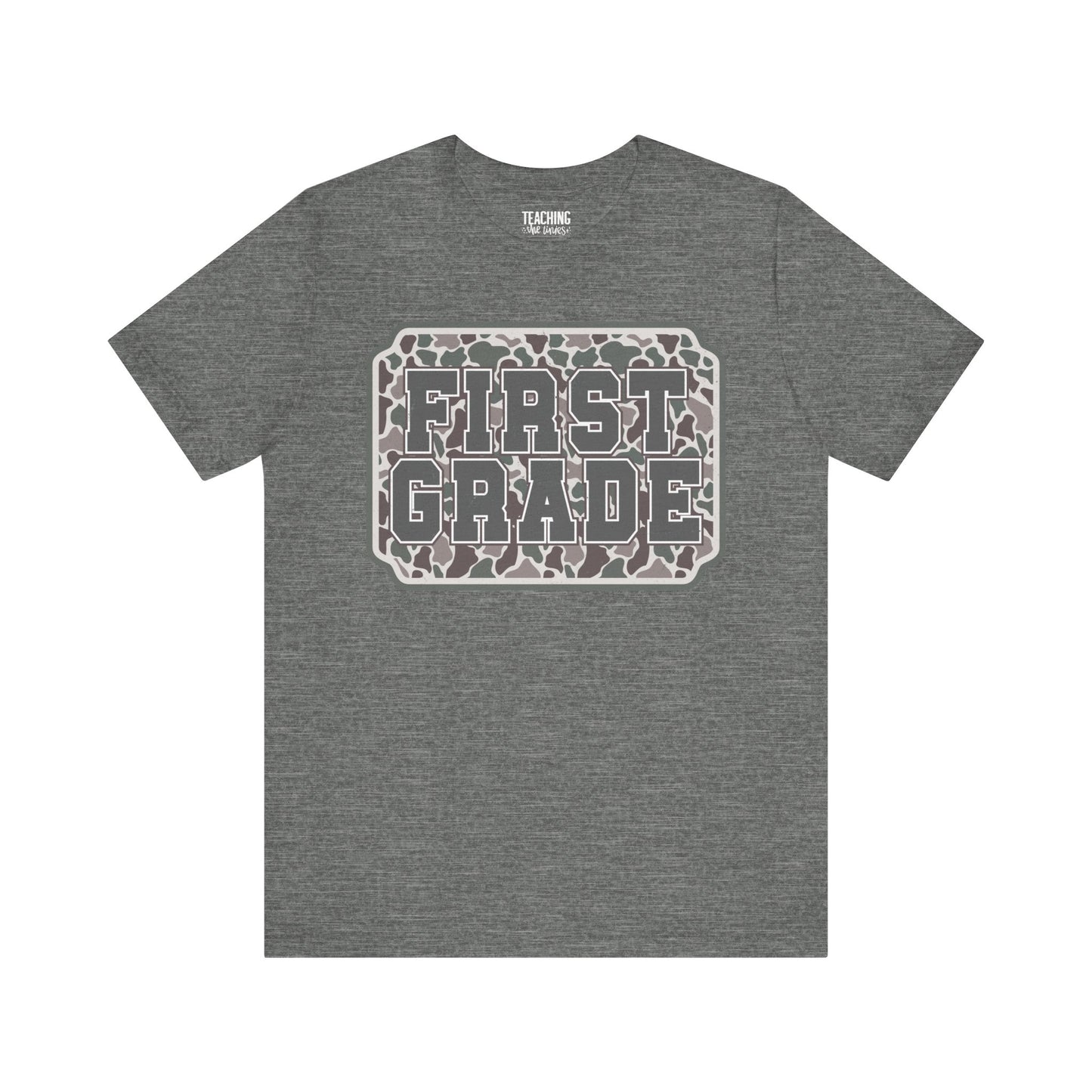 Camo Cutie: First Grade Tee